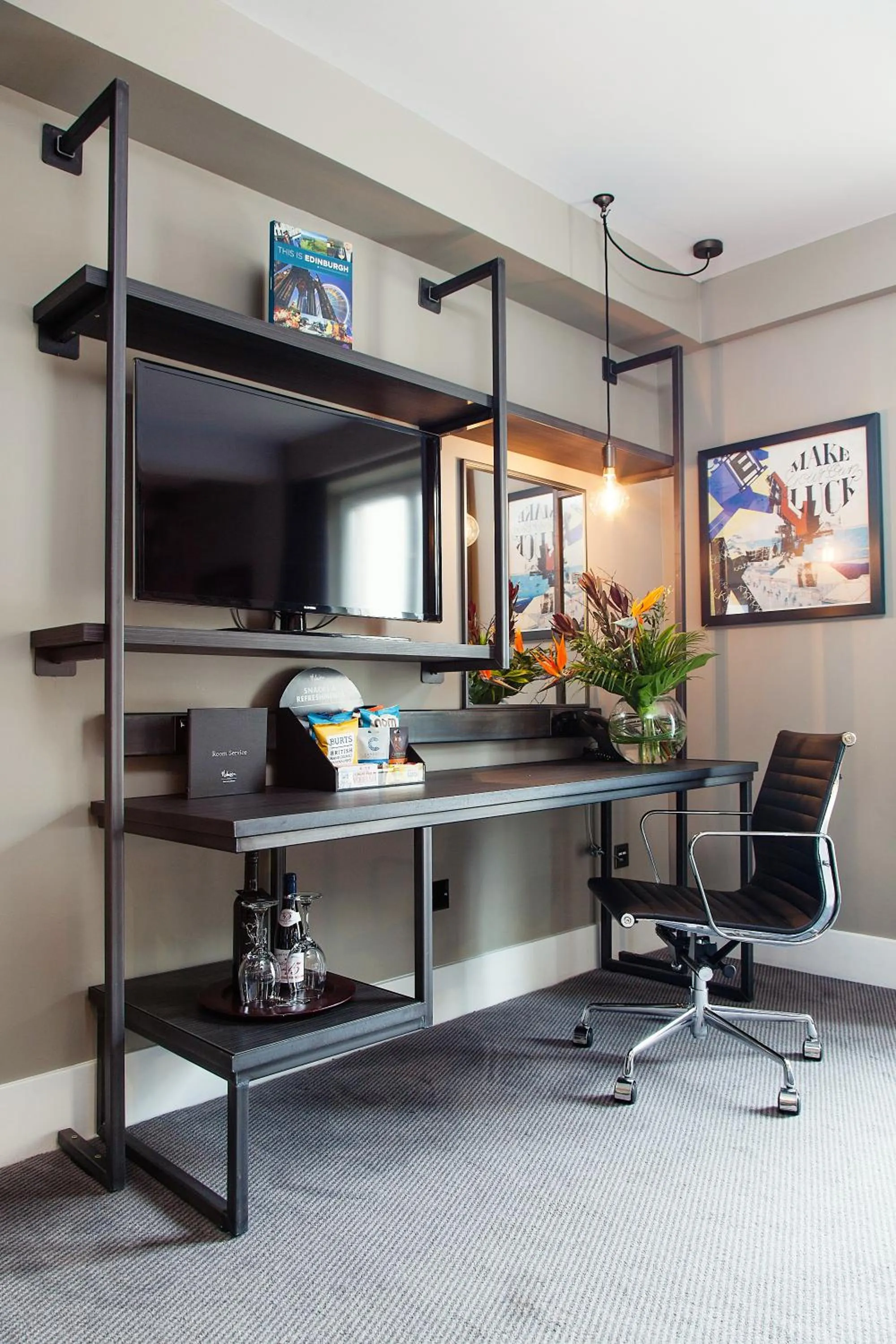 Bedroom in Malmaison Edinburgh City