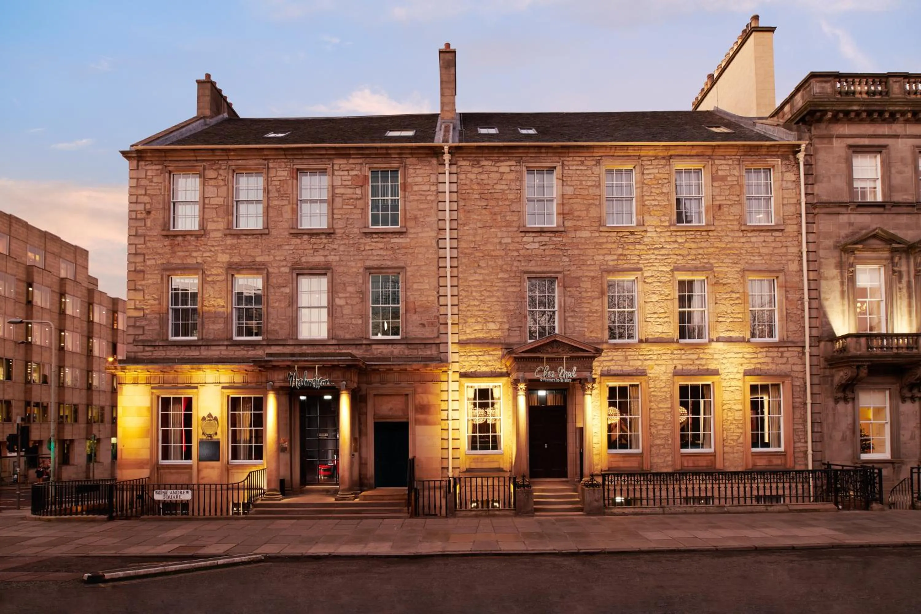 Property building in Malmaison Edinburgh City