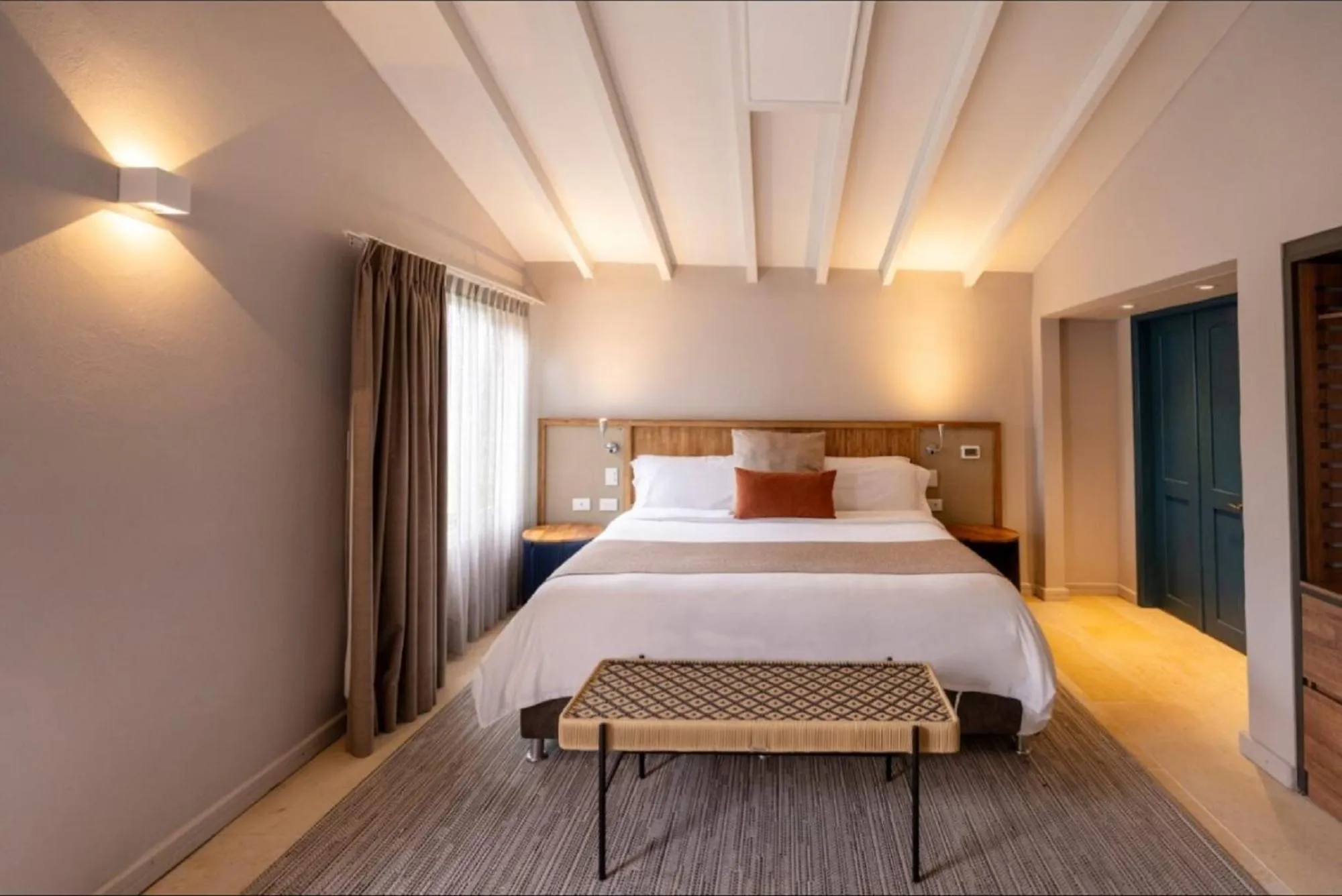 Bedroom, Bed in Termales El Otoño