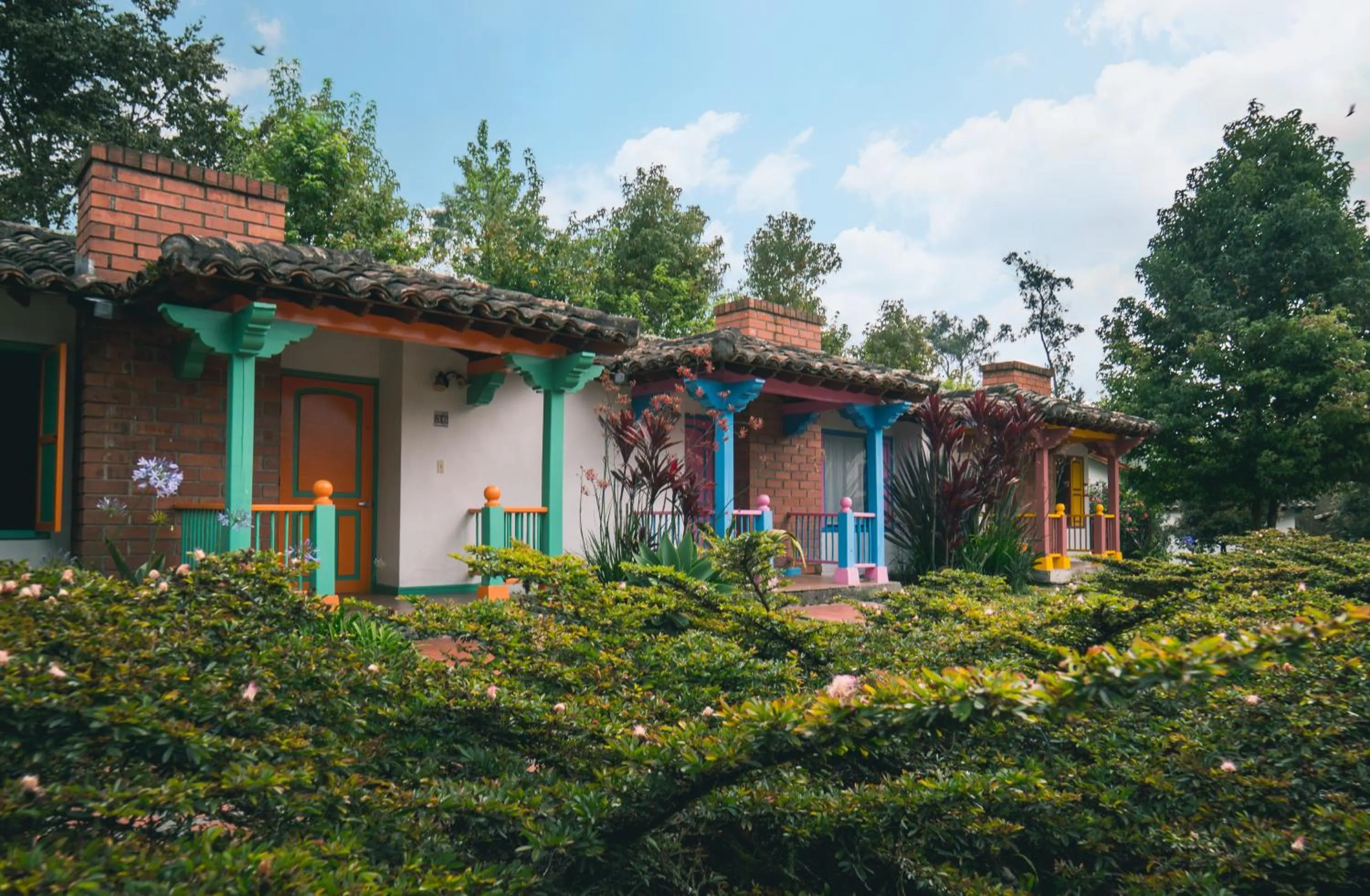 Facade/entrance in Termales El Otoño