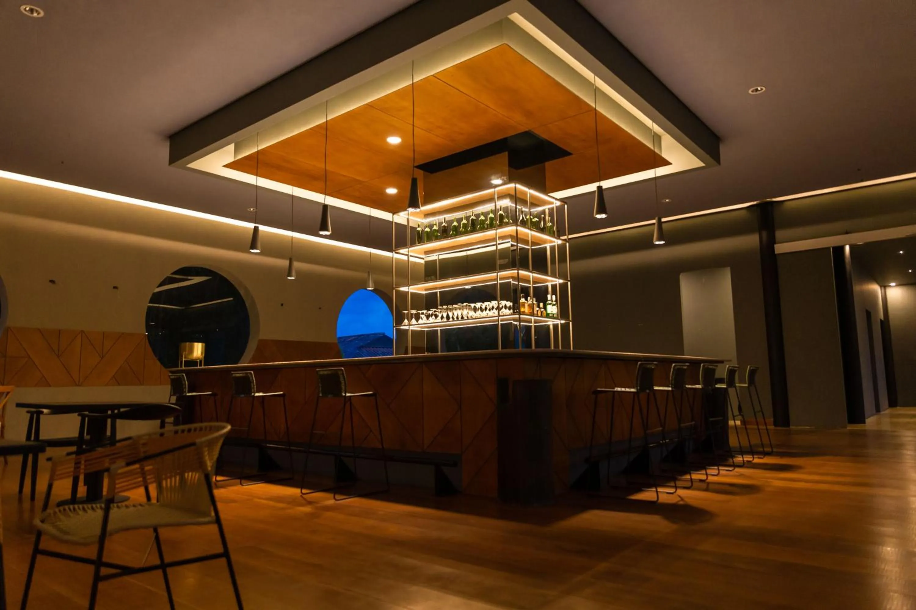 Lounge or bar in Termales El Otoño