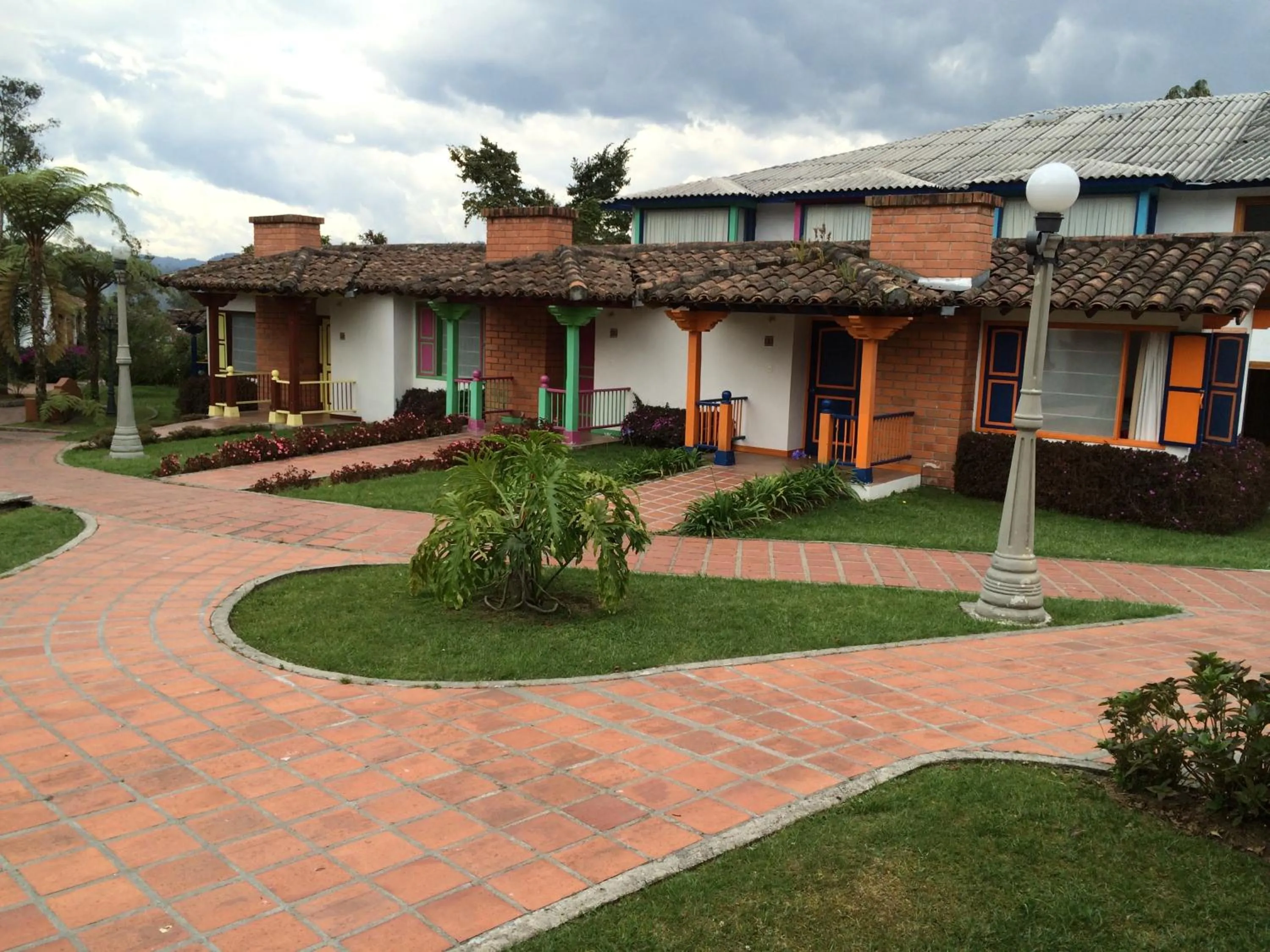 Decorative detail in Termales El Otoño