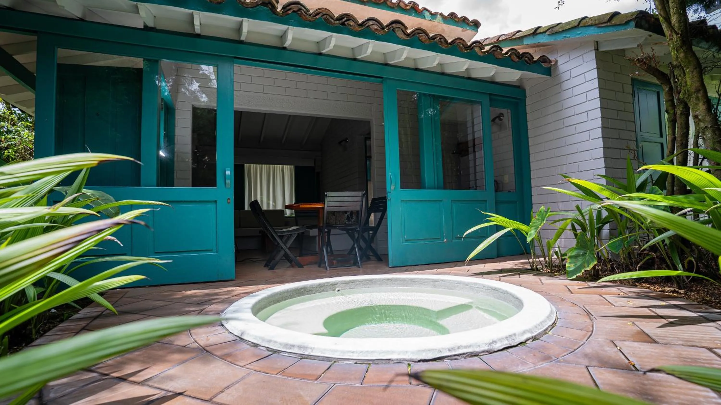 Garden in Termales El Otoño