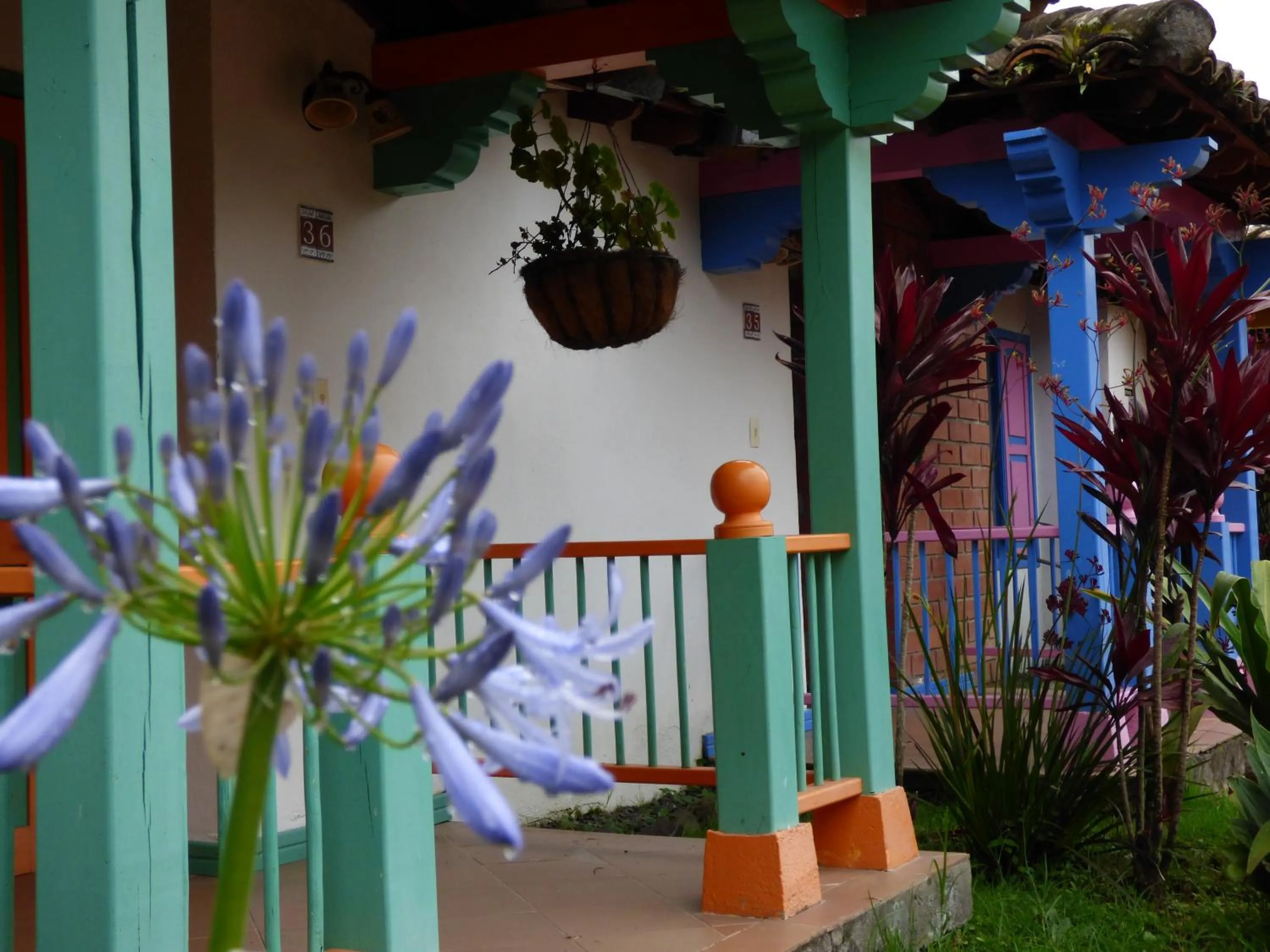 Facade/entrance in Termales El Otoño