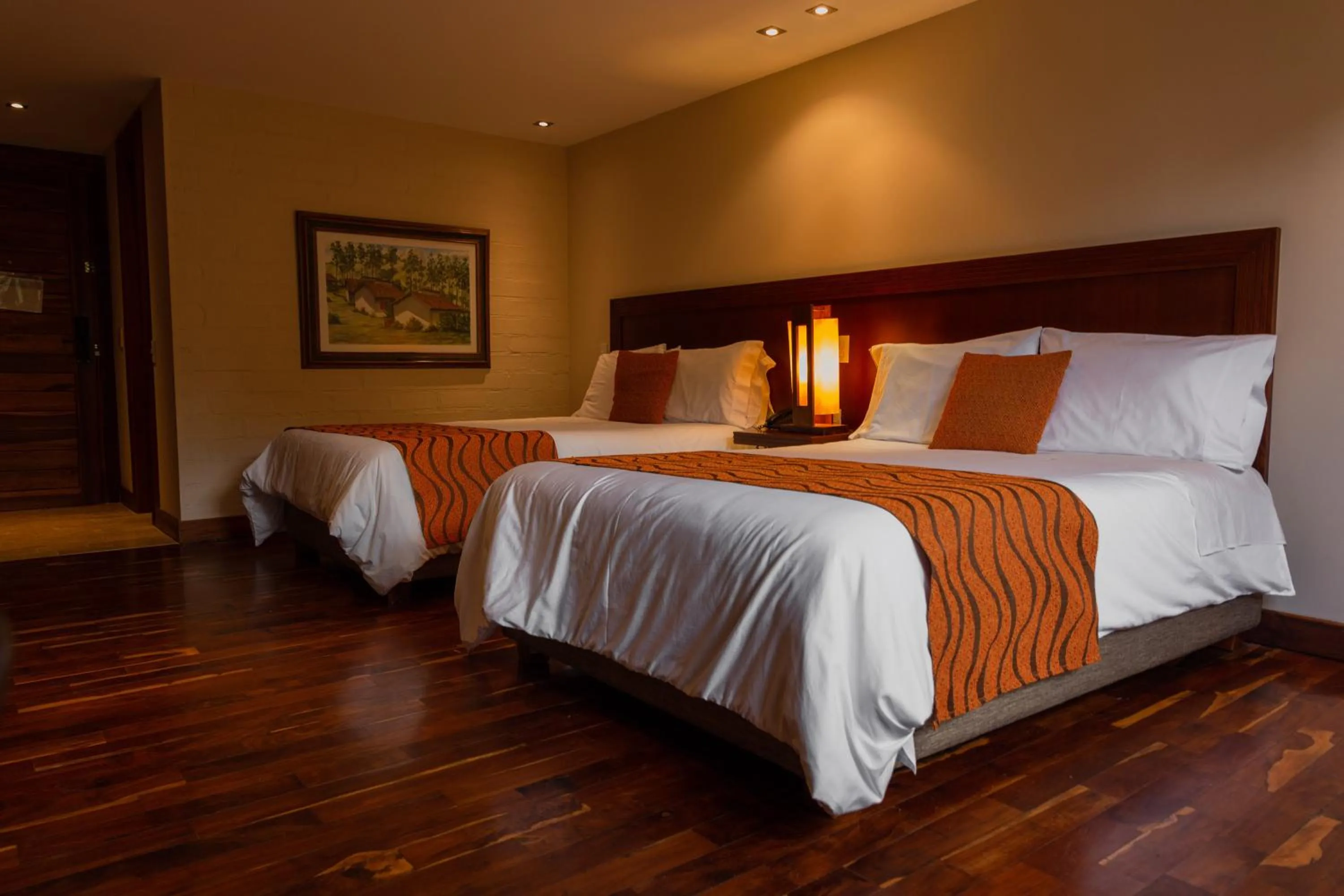 Bedroom, Bed in Termales El Otoño