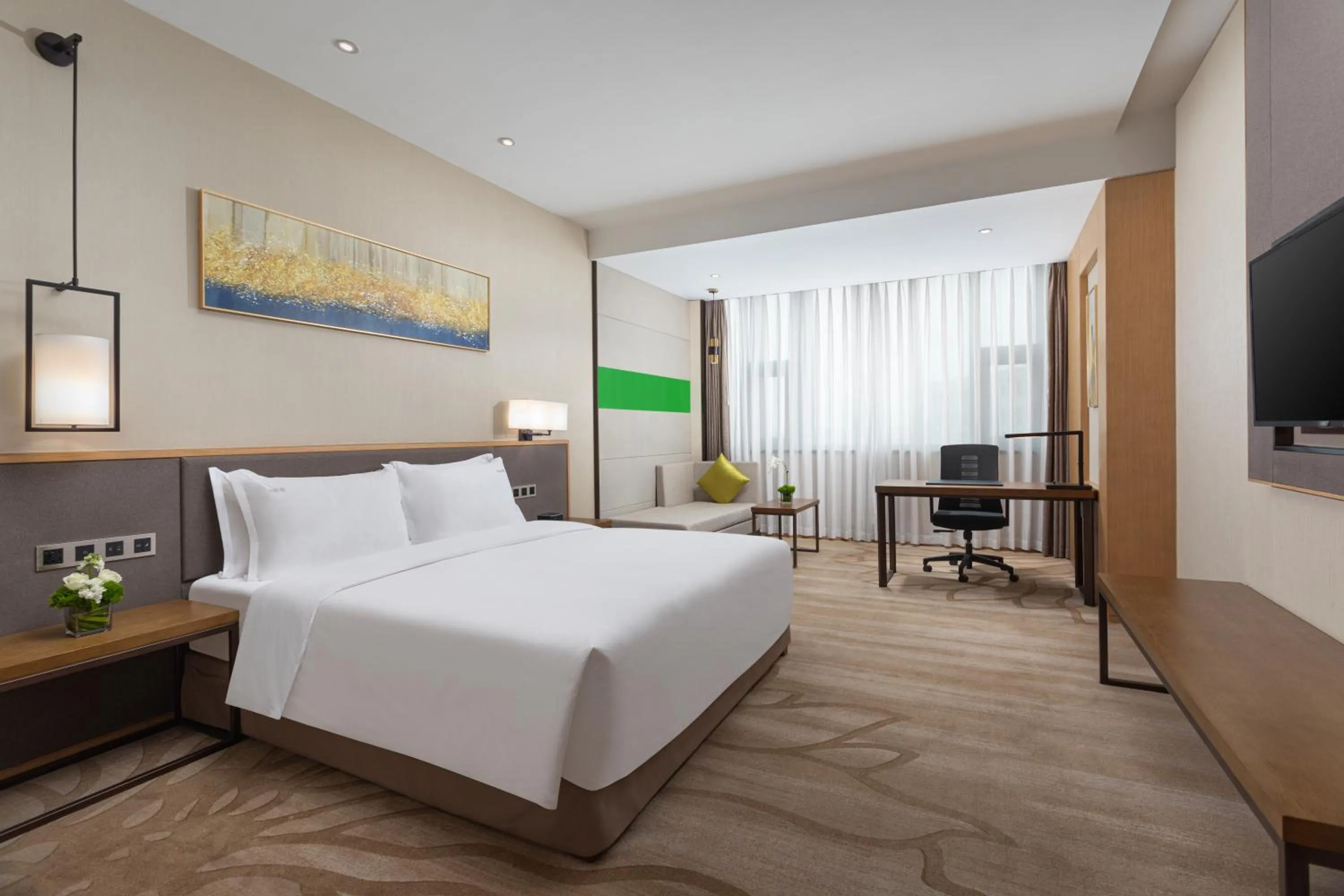 Bed in Holiday Inn Chengdu Airport by IHG - Free Shuttle to Shuangliu International Airport