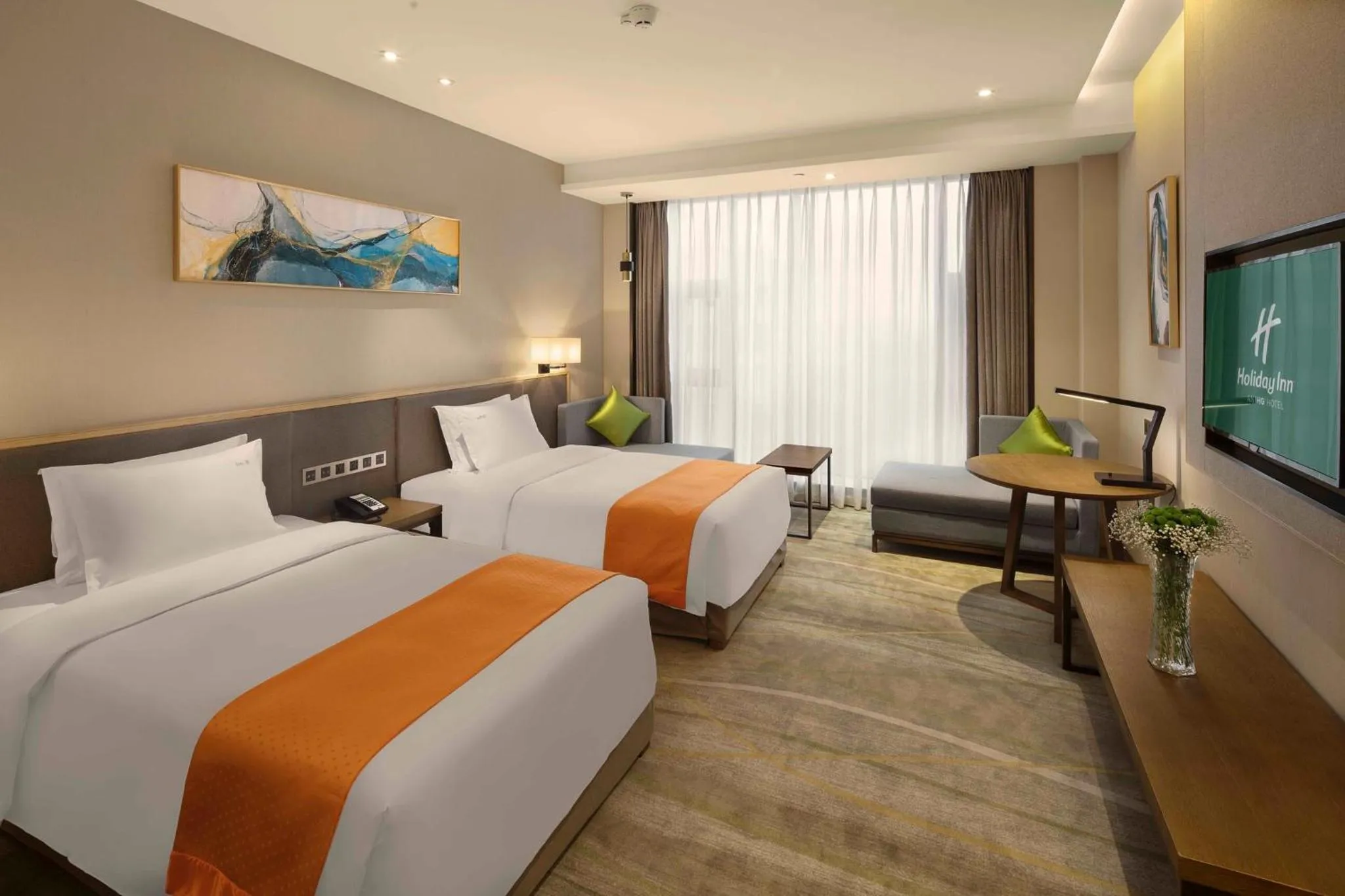 Photo of the whole room, Bed in Holiday Inn Chengdu Airport by IHG - Free Shuttle to Shuangliu International Airport