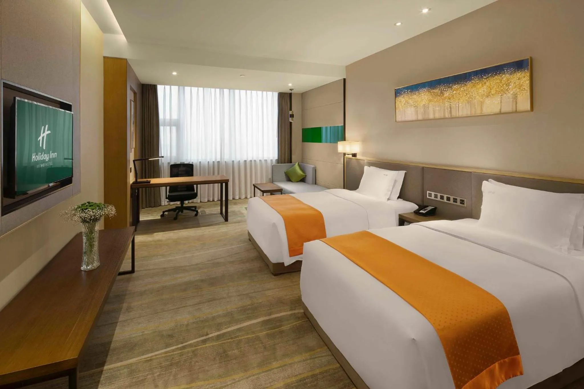 Photo of the whole room, Bed in Holiday Inn Chengdu Airport by IHG - Free Shuttle to Shuangliu International Airport