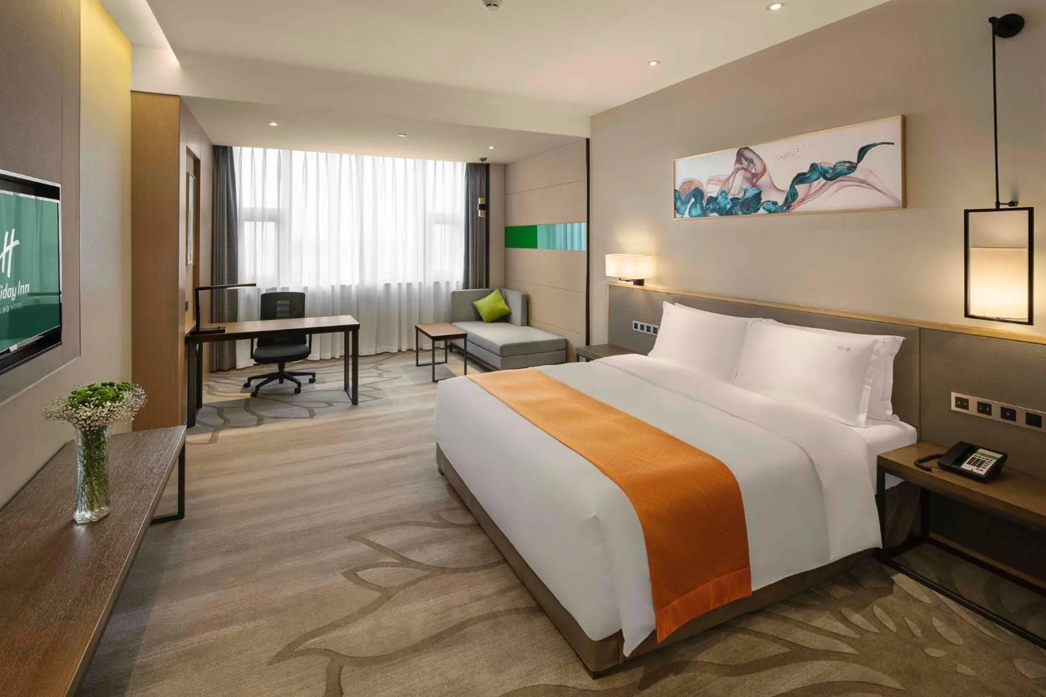 Photo of the whole room, Bed in Holiday Inn Chengdu Airport by IHG - Free Shuttle to Shuangliu International Airport