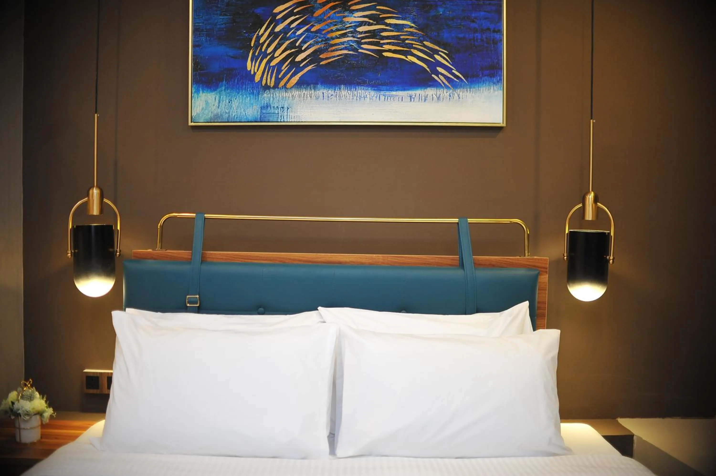 Bed in Skye Hotel Sunway