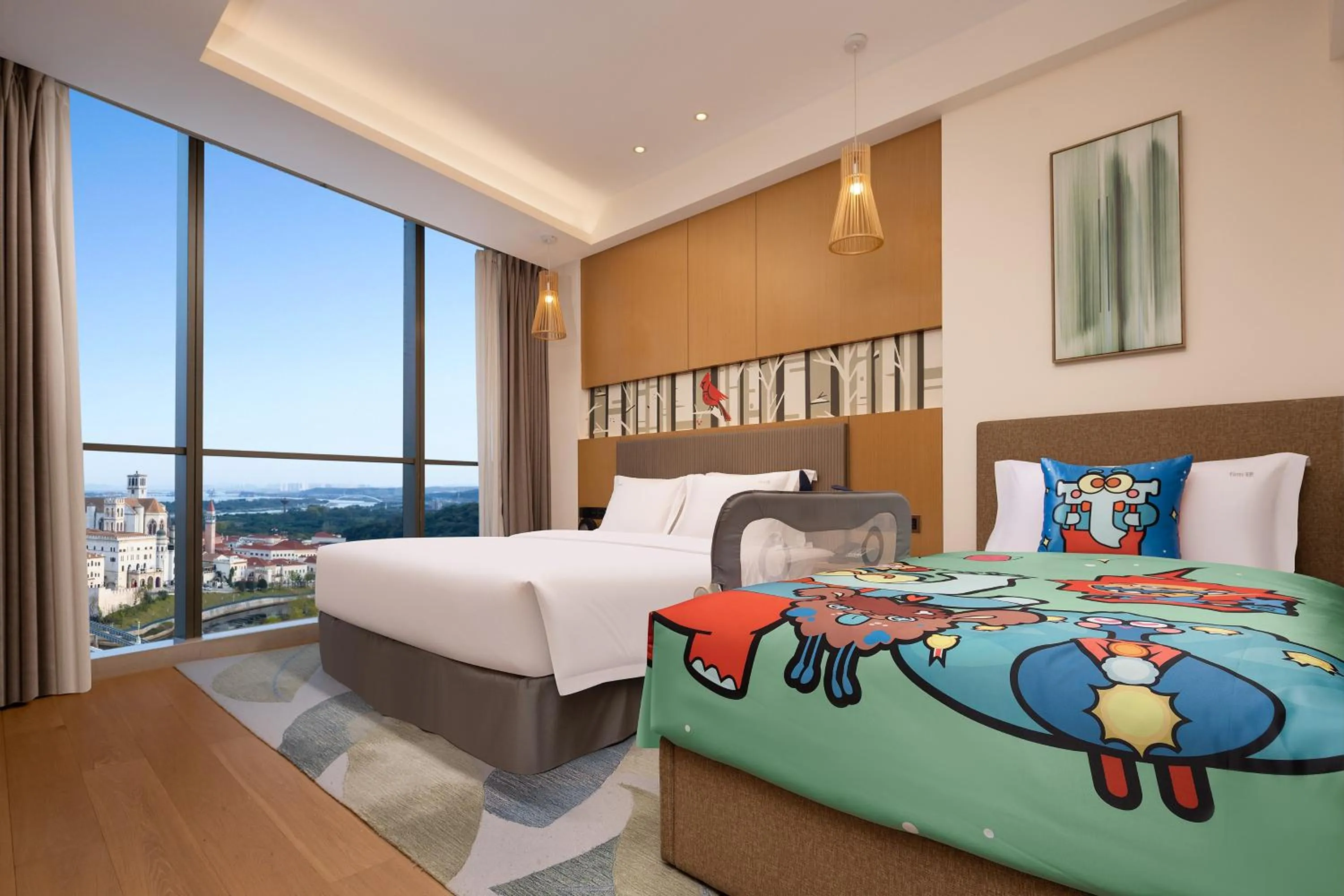 Bedroom, Bed in Holiday Inn Changsha Dawangshan by IHG