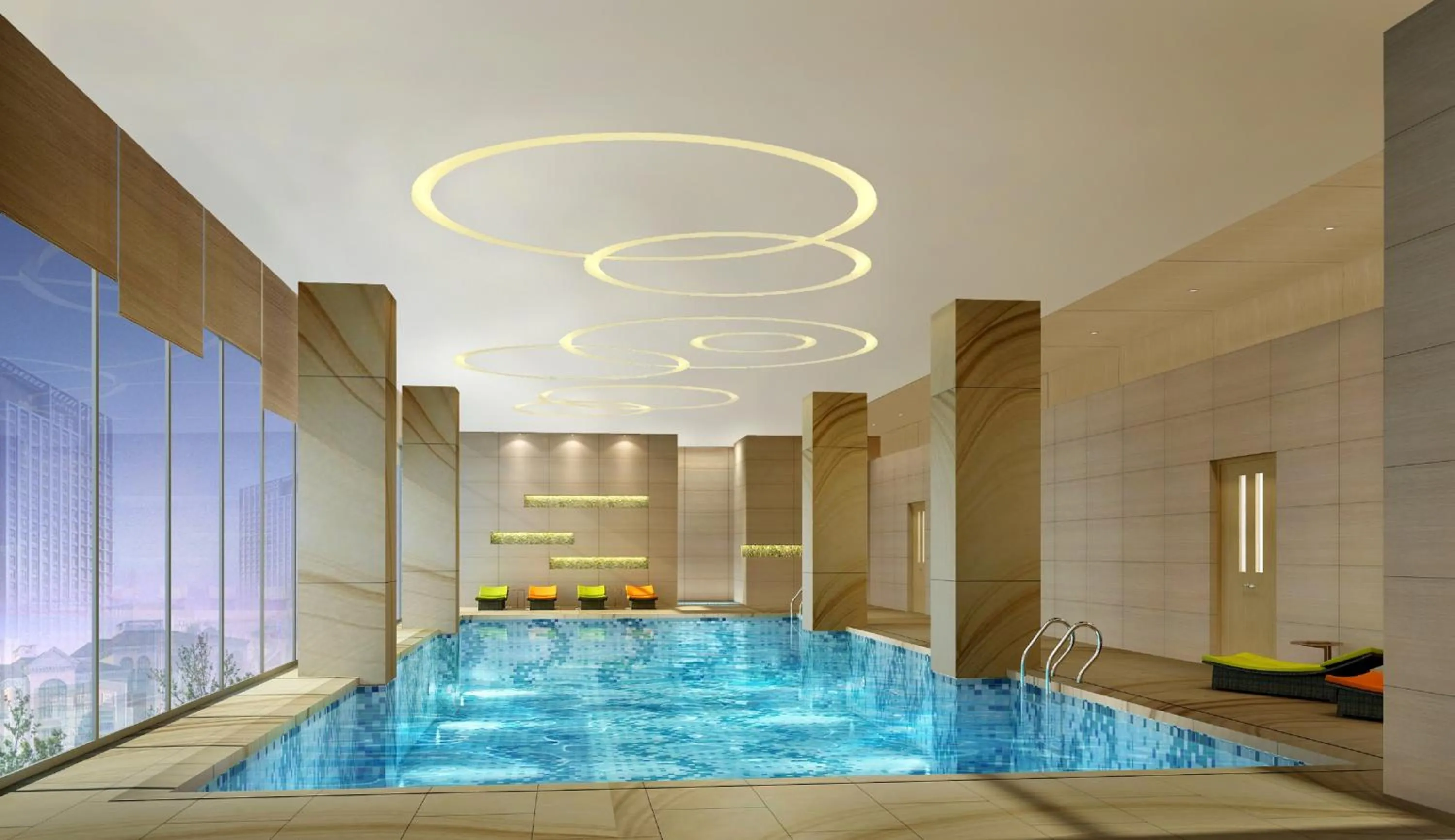 Swimming pool in Holiday Inn Changsha Dawangshan by IHG