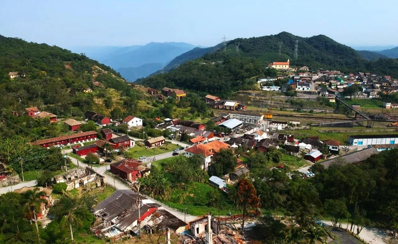 Bird's eye view in Pousada Shamballah Paranapiacaba