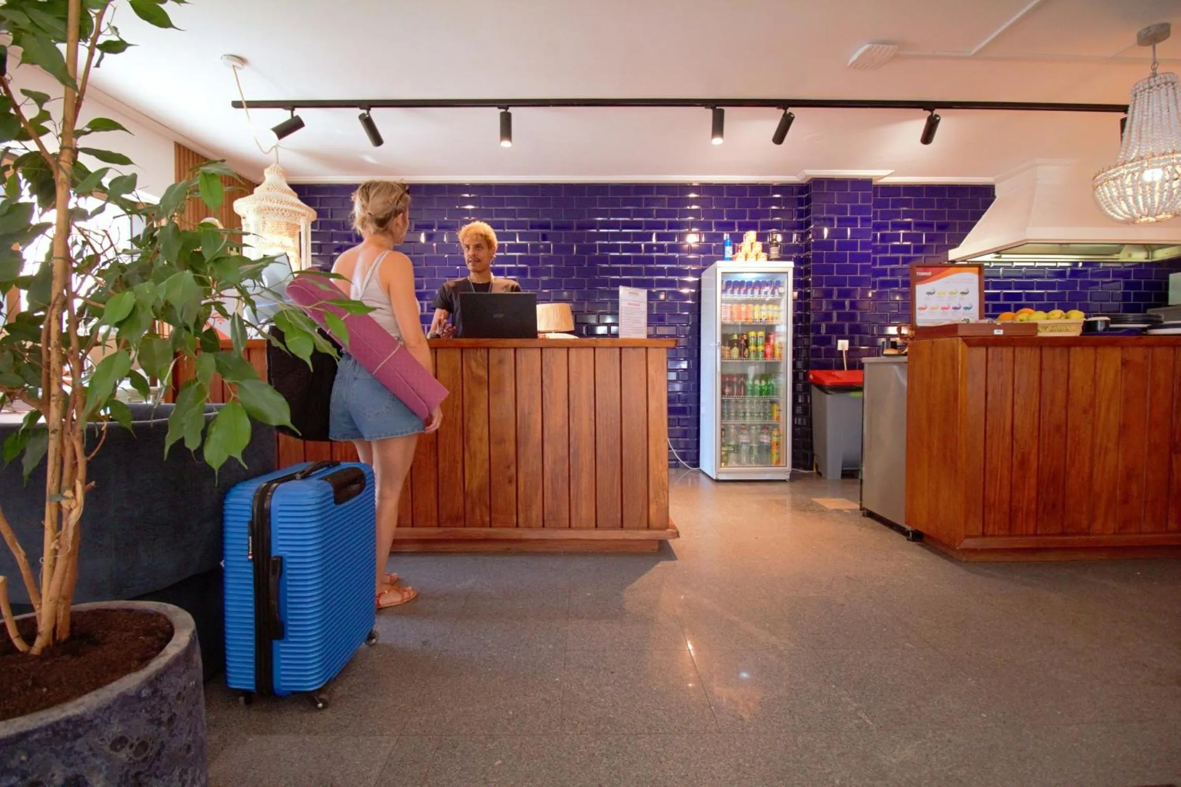 Lobby or reception in WOT Costa da Caparica Soul