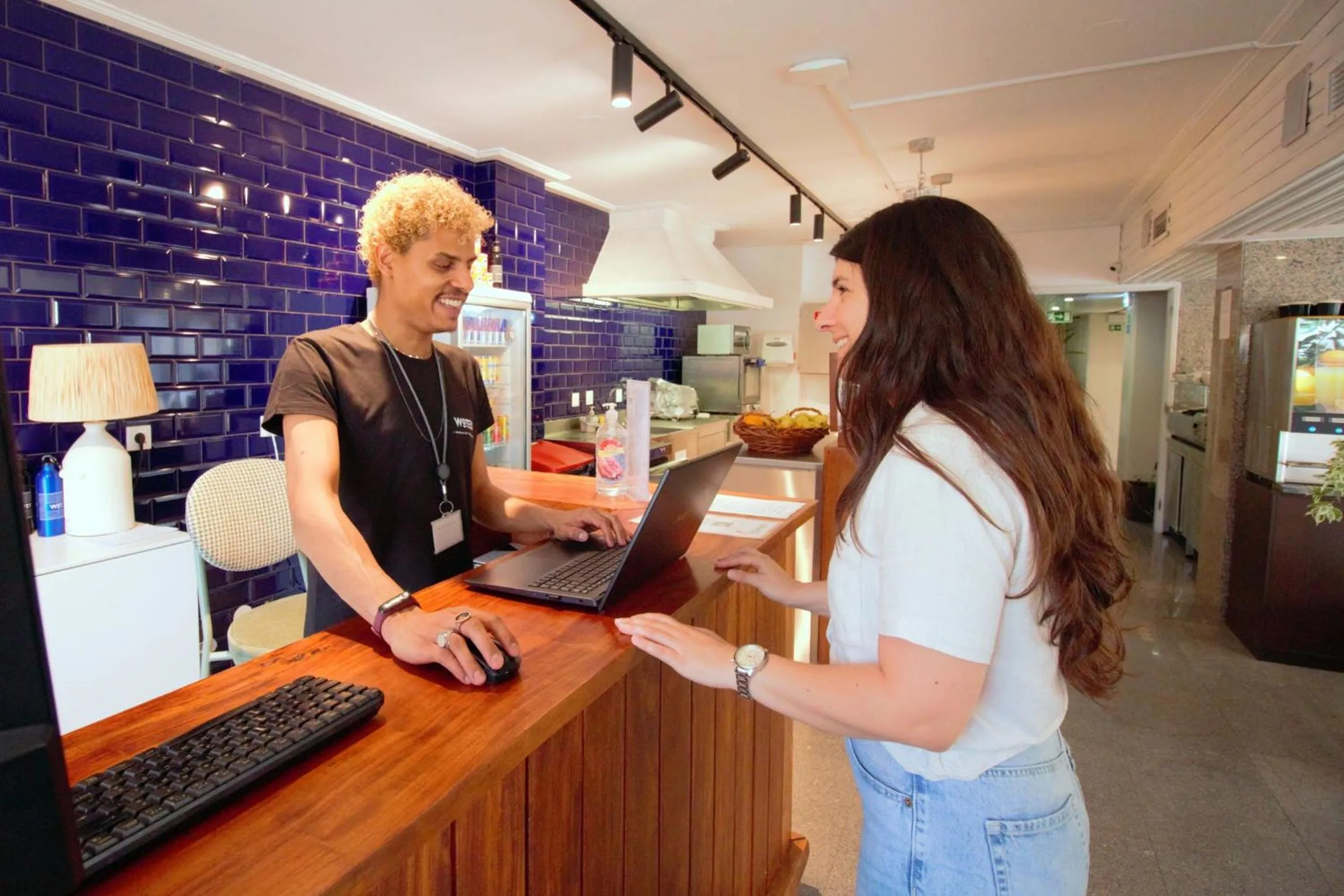 Lobby or reception in WOT Costa da Caparica Soul