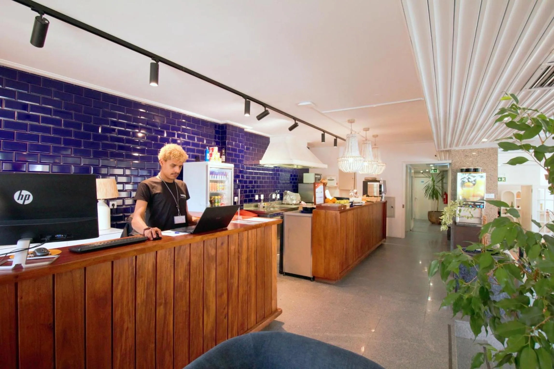 Lobby or reception in WOT Costa da Caparica Soul