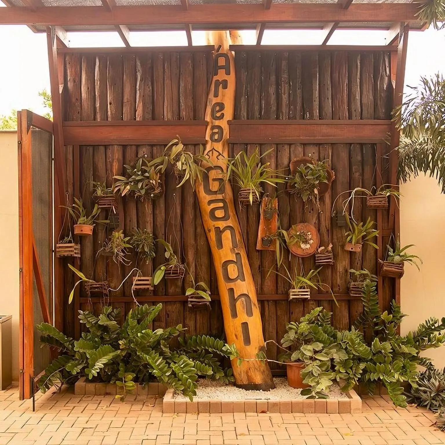 Garden view in Taj Hotel