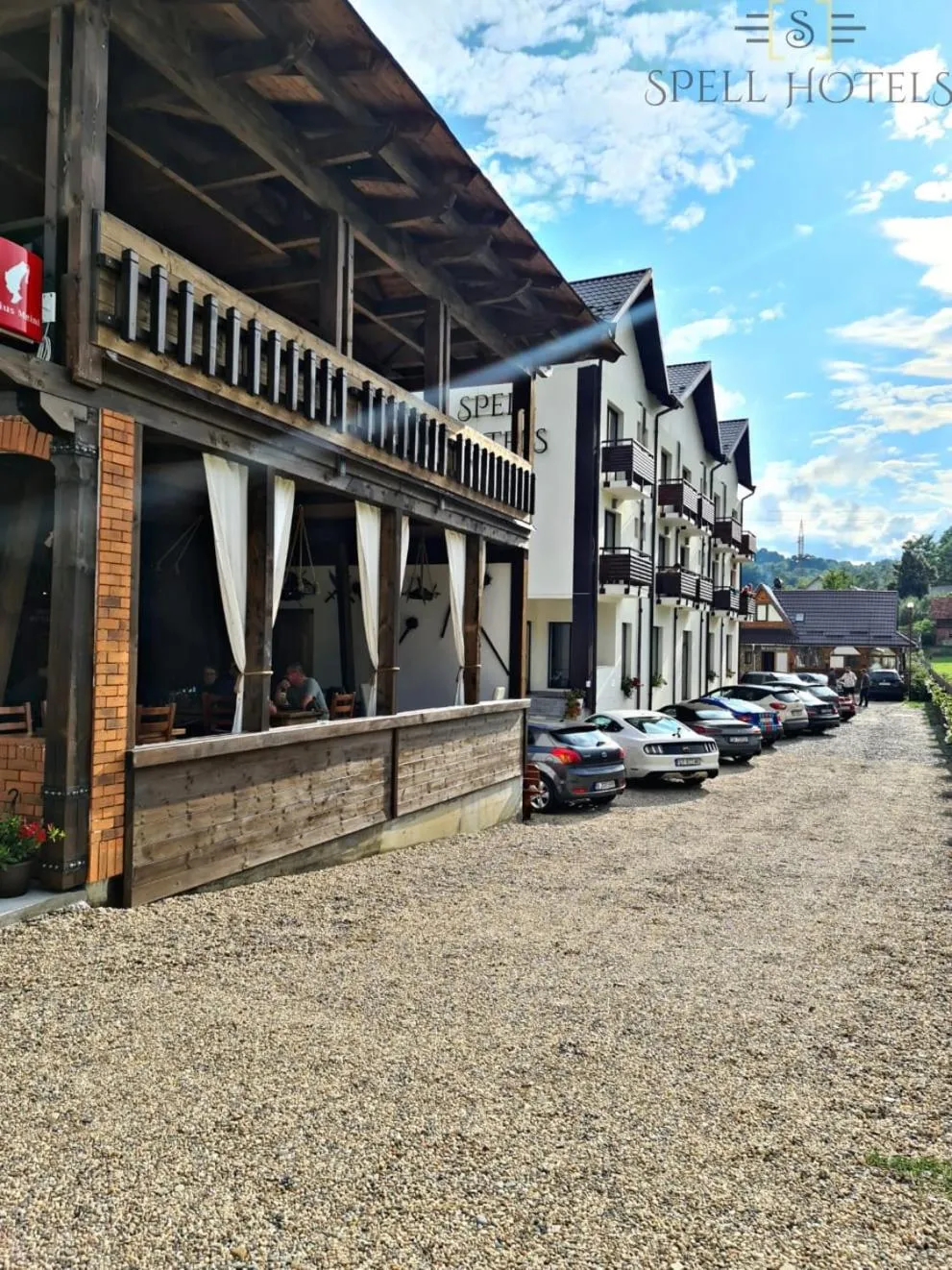 Inner courtyard view in Spell Hotels