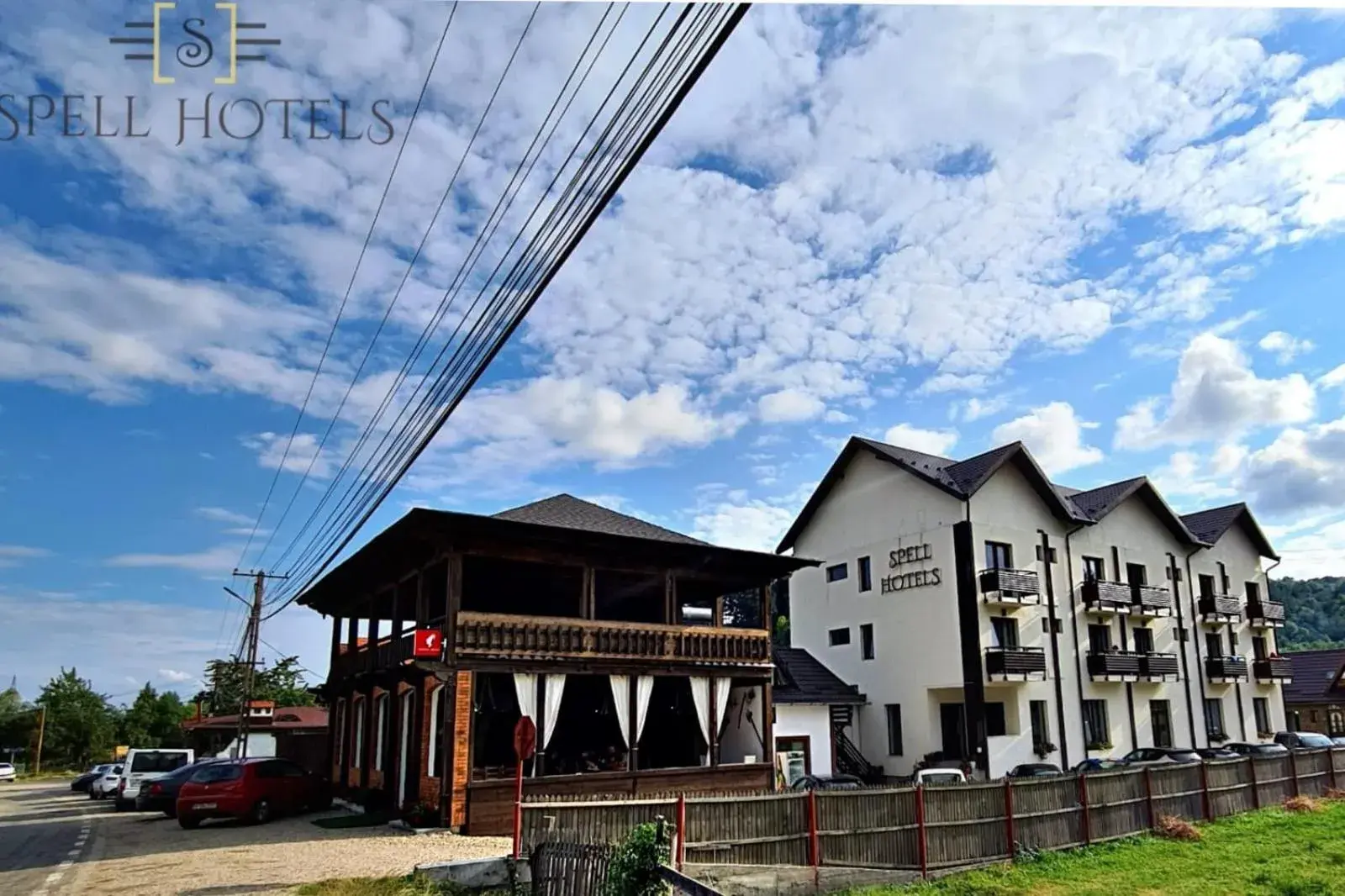 Property building in Spell Hotels Property building in Spell Hotels