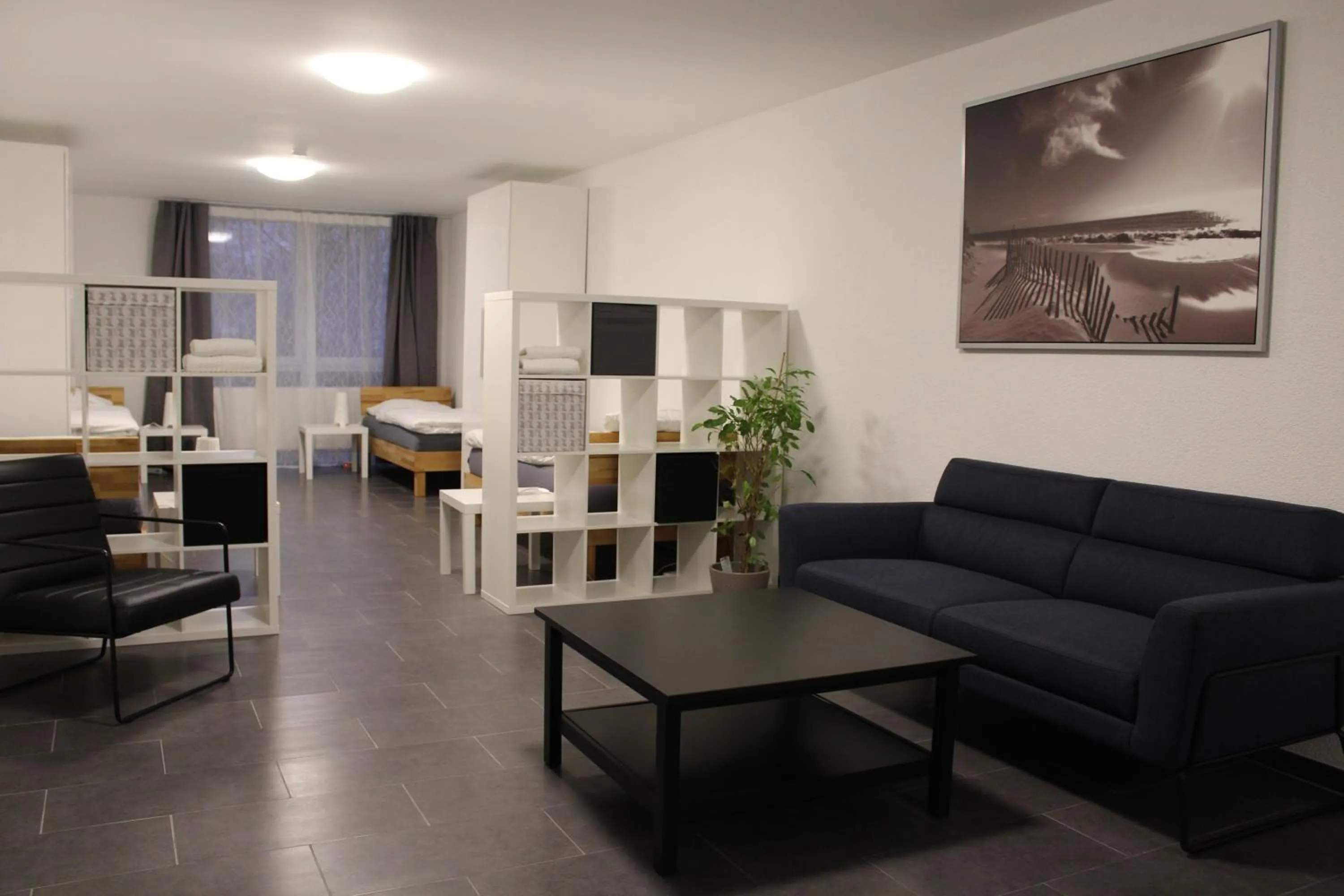 Seating area in Libarty Appartments