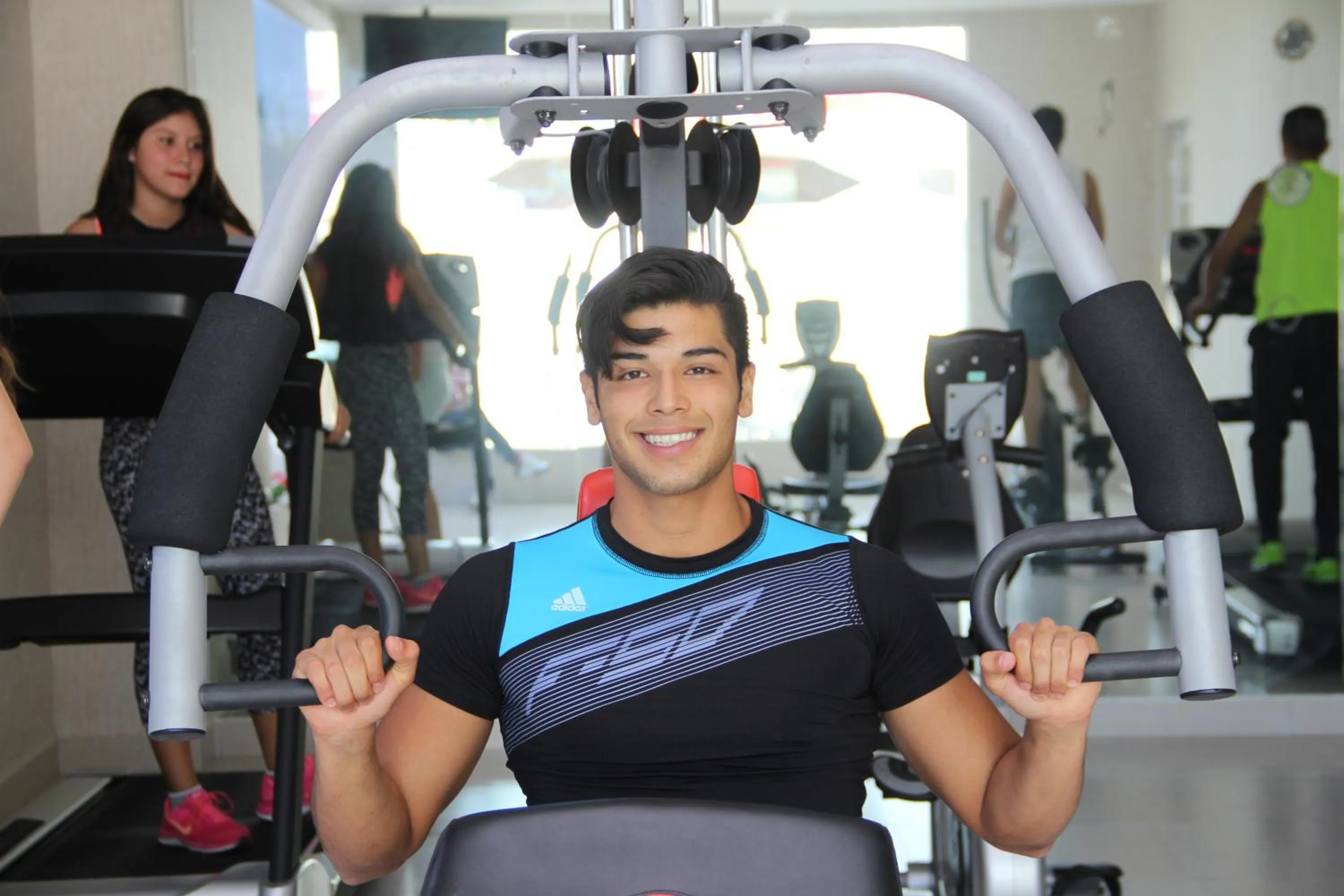 Fitness centre/facilities in Rio Vista Inn Business High Class Hotel Poza Rica