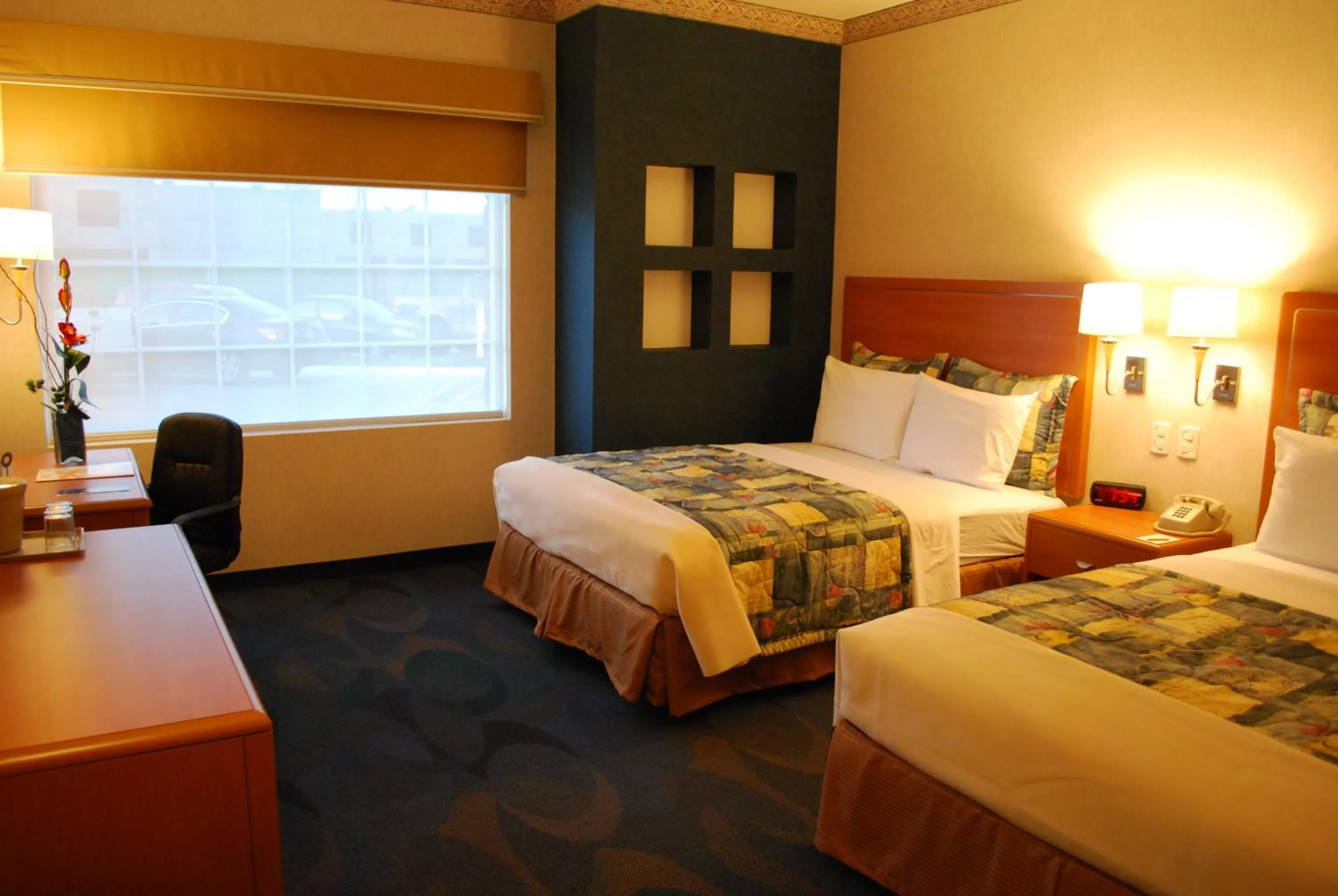 Bed in Rio Vista Inn Business High Class Hotel Poza Rica