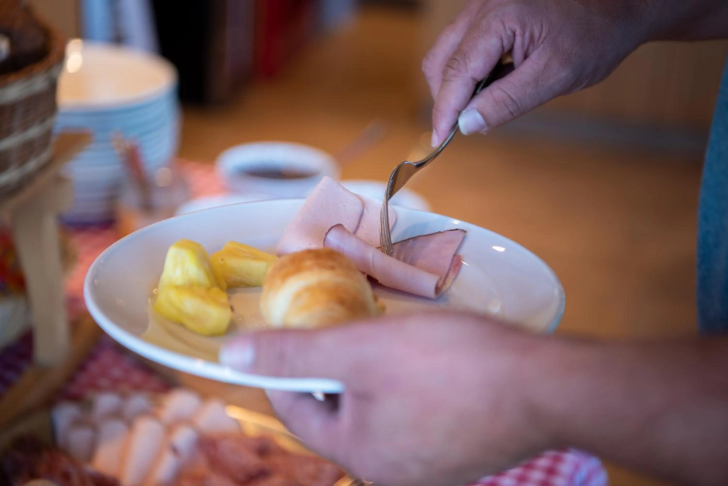 Food and drinks in Restaurant und Kaeserei Berghof