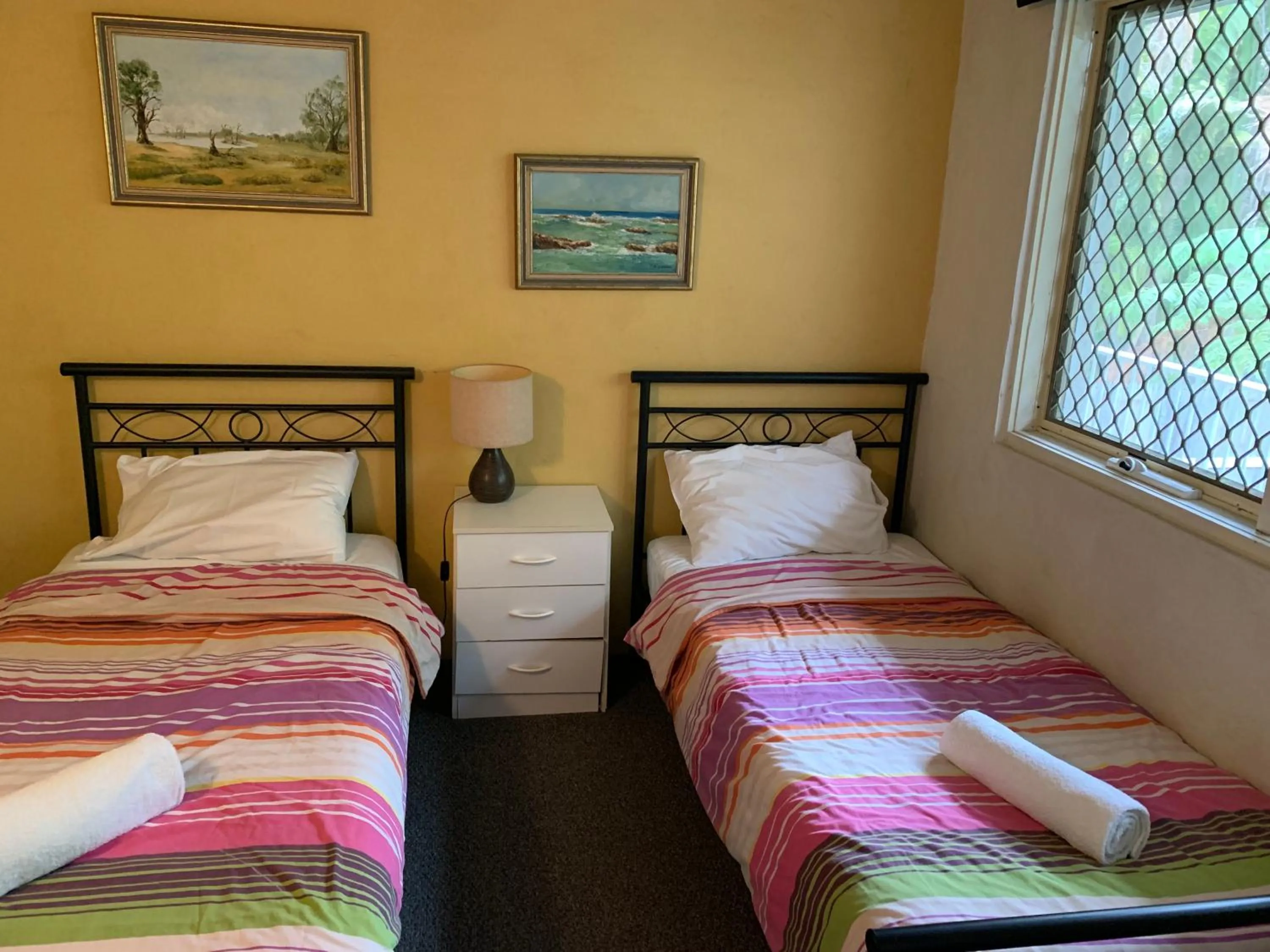 Bed in Northpoint Holiday Apartments