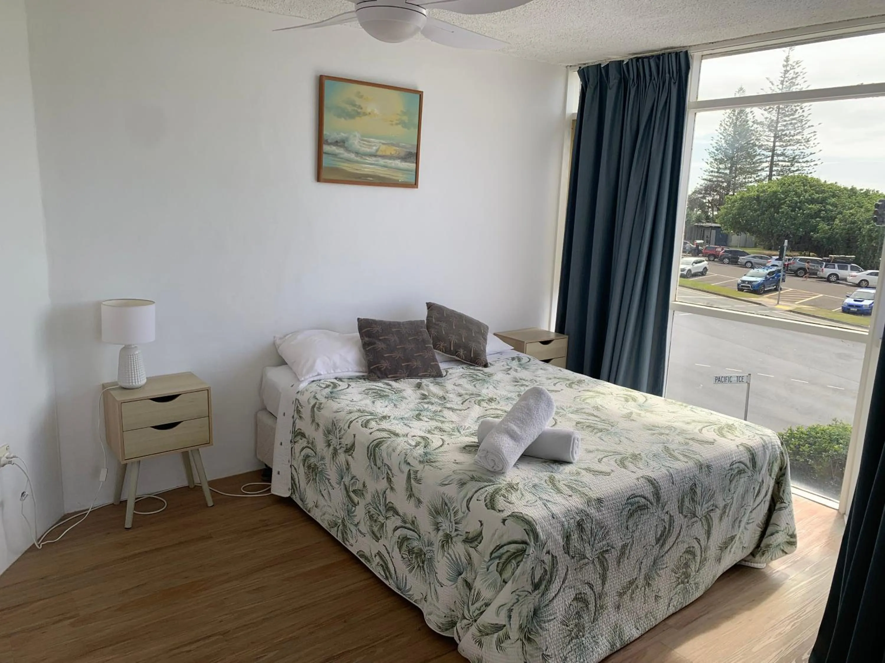 Bed in Northpoint Holiday Apartments