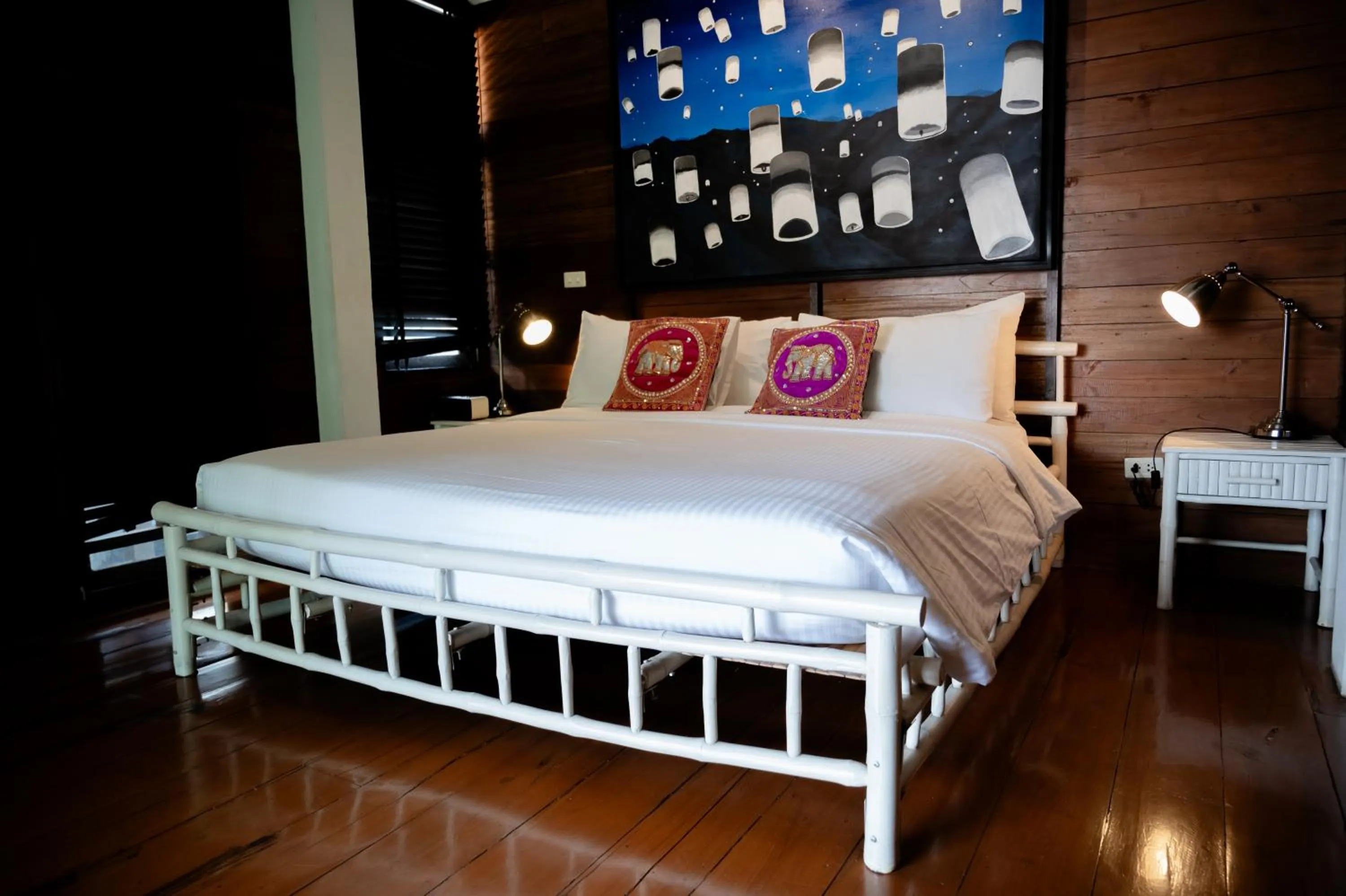 Bed in Tolani Northgate Villa Chiang Mai