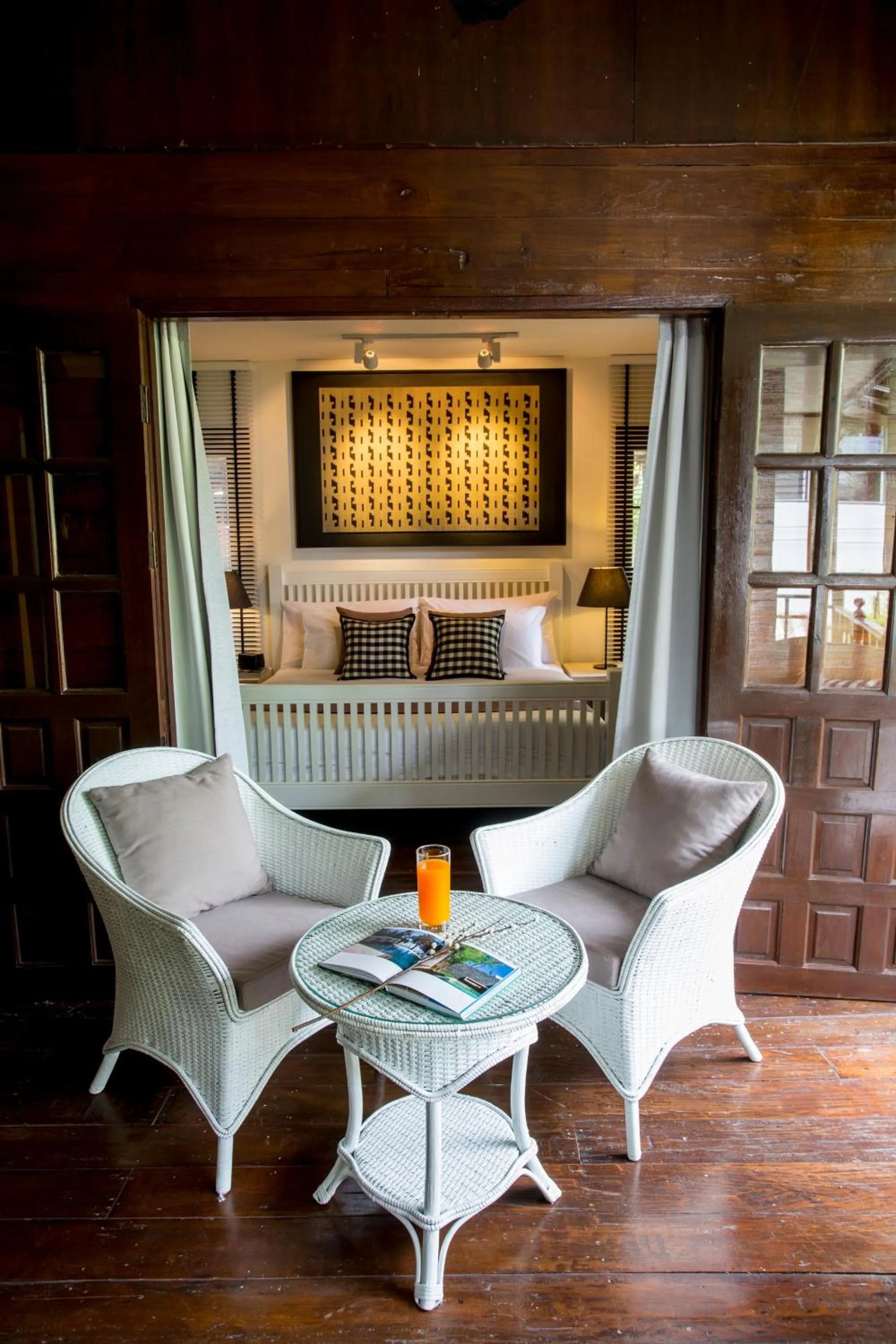 Bed in Tolani Northgate Villa Chiang Mai