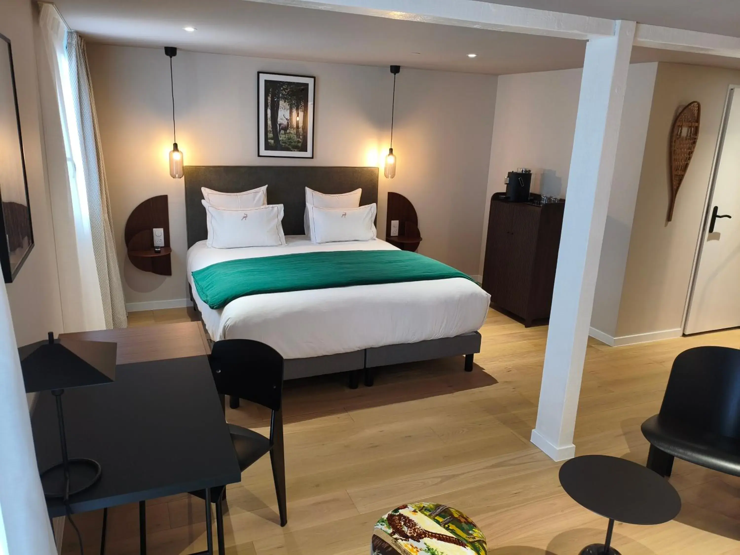 Junior Suite with Garden View in Hôtel Restaurant Spa Les Jardins De Sophie Junior Suite with Garden View in Hôtel Restaurant Spa Les Jardins De Sophie