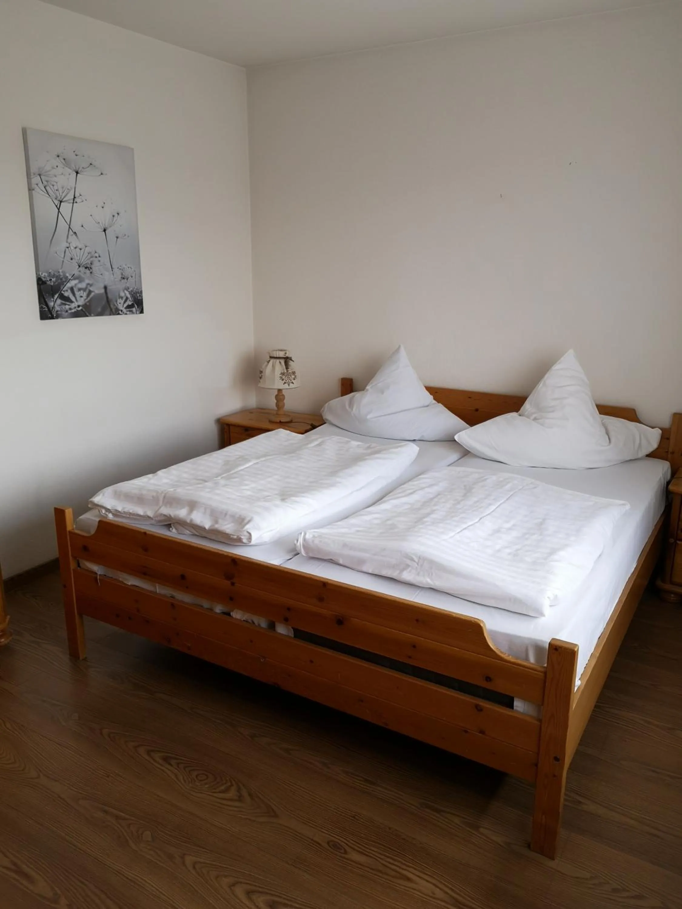 Bed in Hotel Clemens