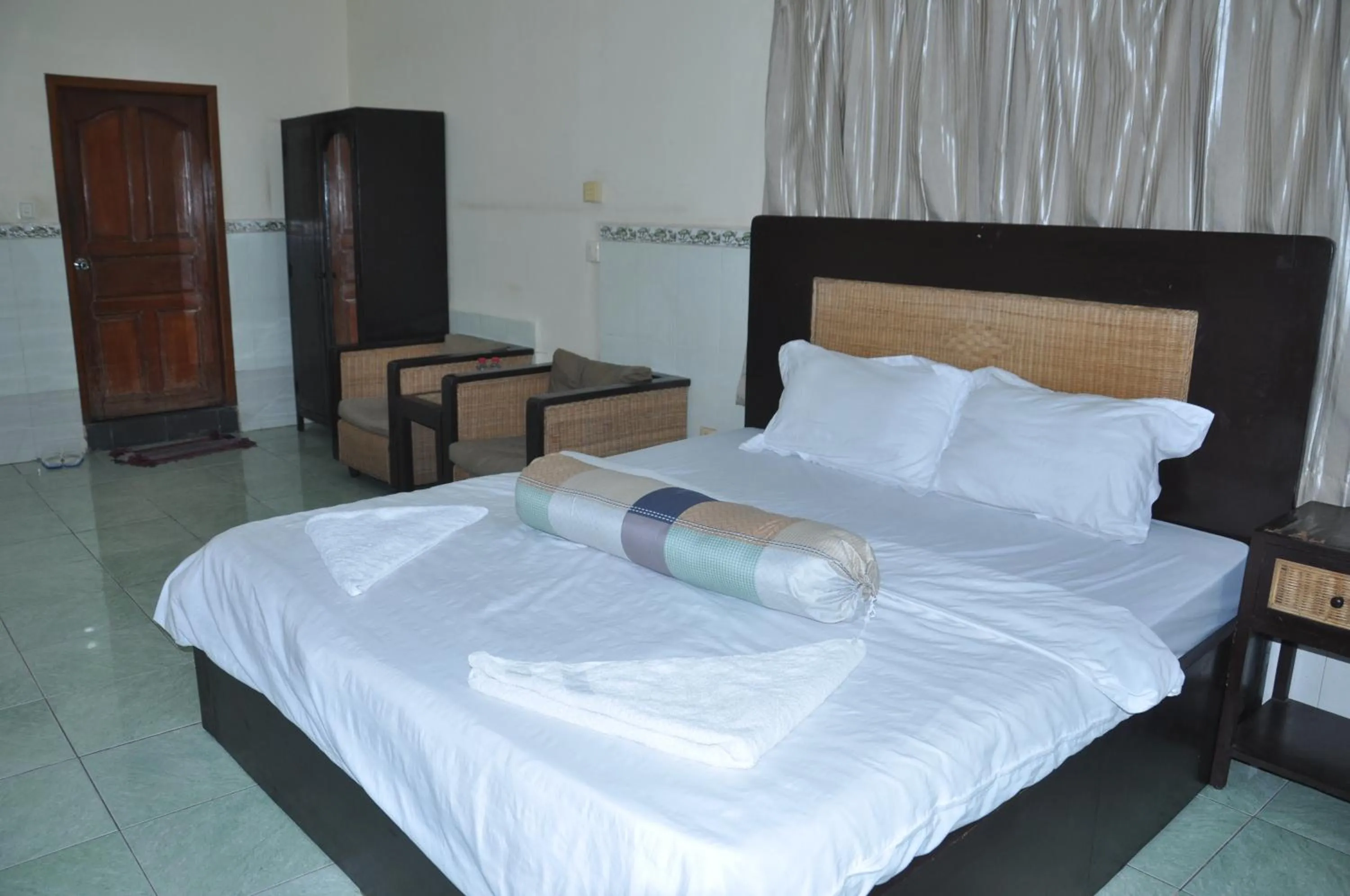 Bed in Velkommen Guesthouse Phnom Penh