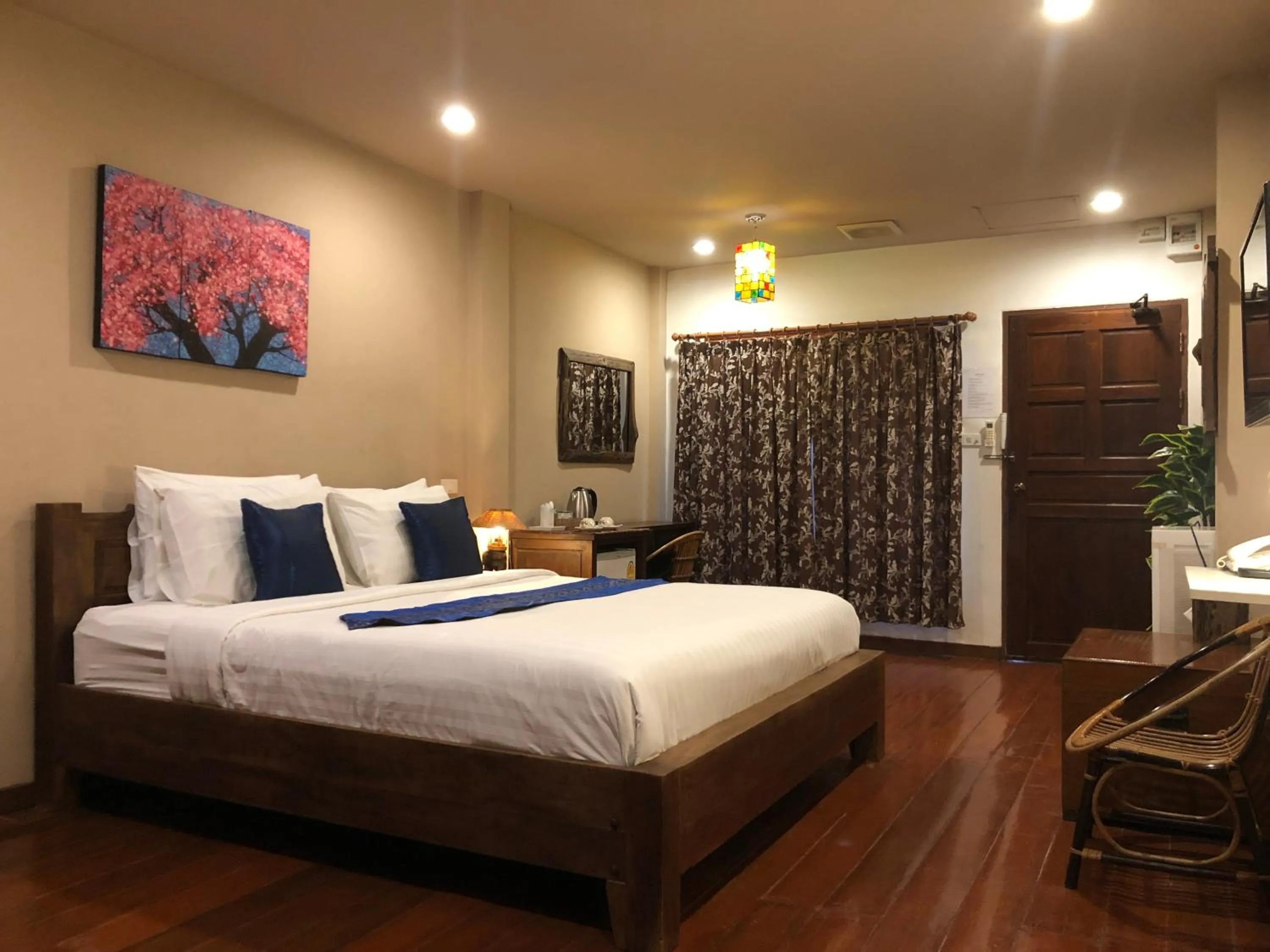 Bedroom, Bed in Thongran's House