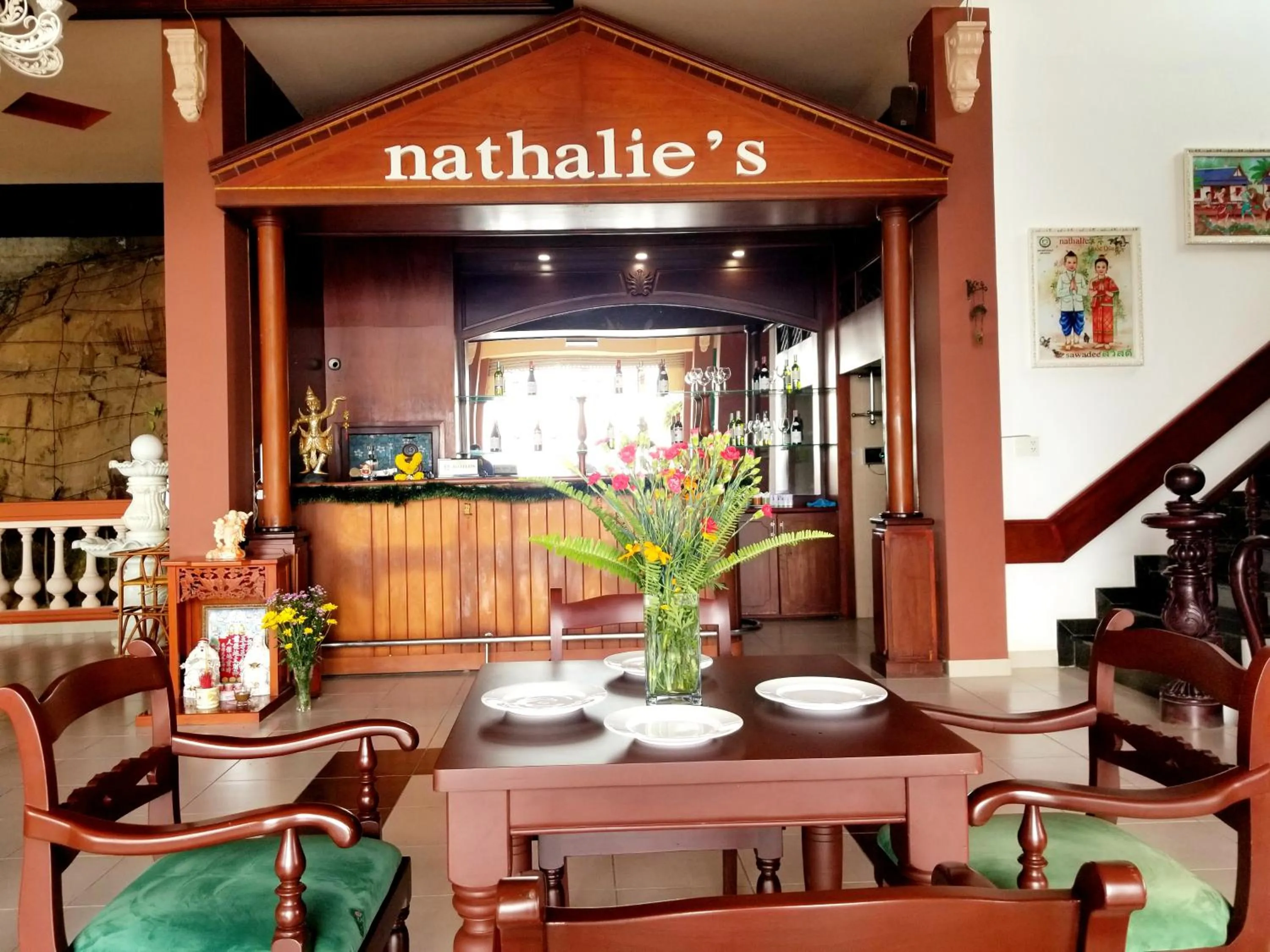 Restaurant/places to eat in Nathalie's Vung Tau Hotel