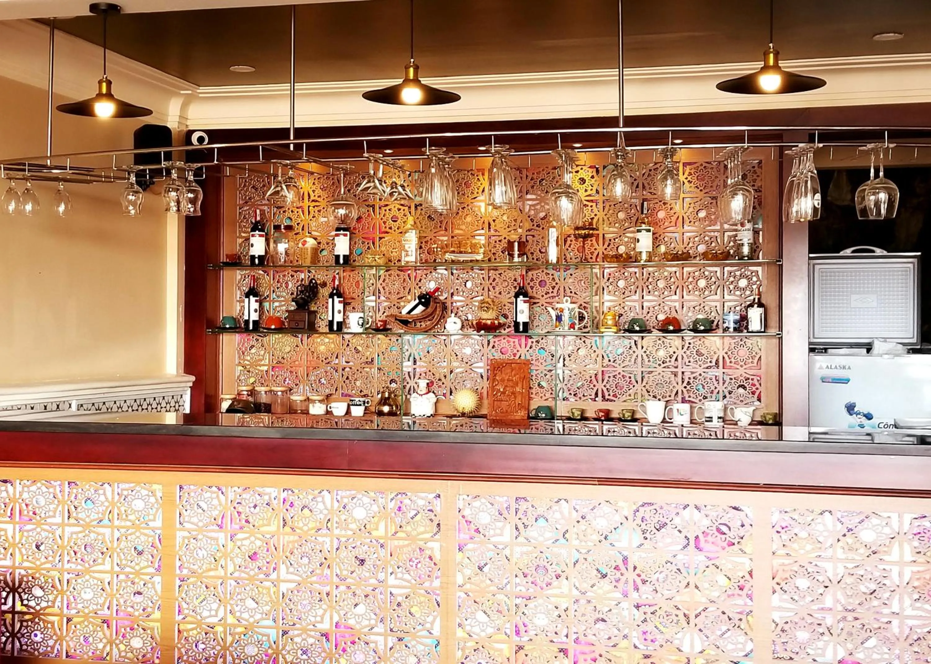 Drinks in Nathalie's Vung Tau Hotel