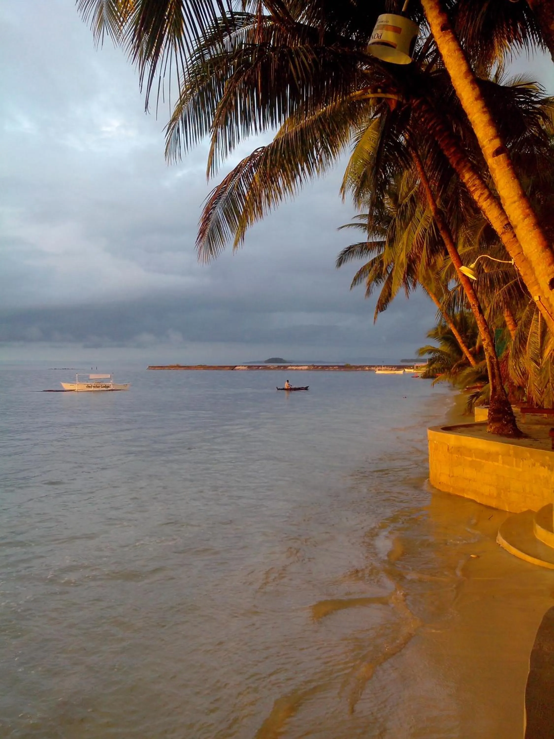 Natural landscape in Eddie`s Beach Resort Siargao