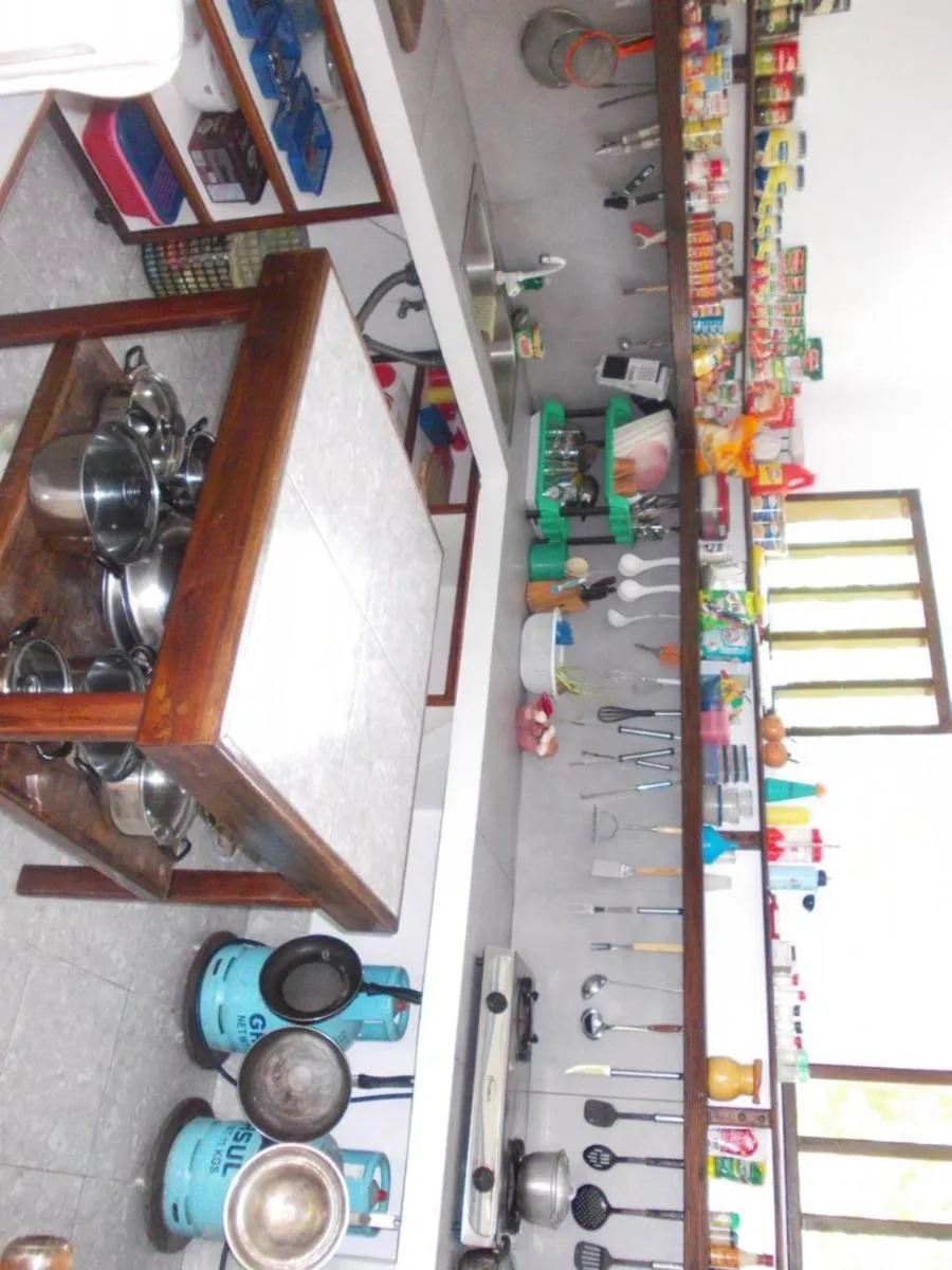 Kitchen or kitchenette in Eddie`s Beach Resort Siargao