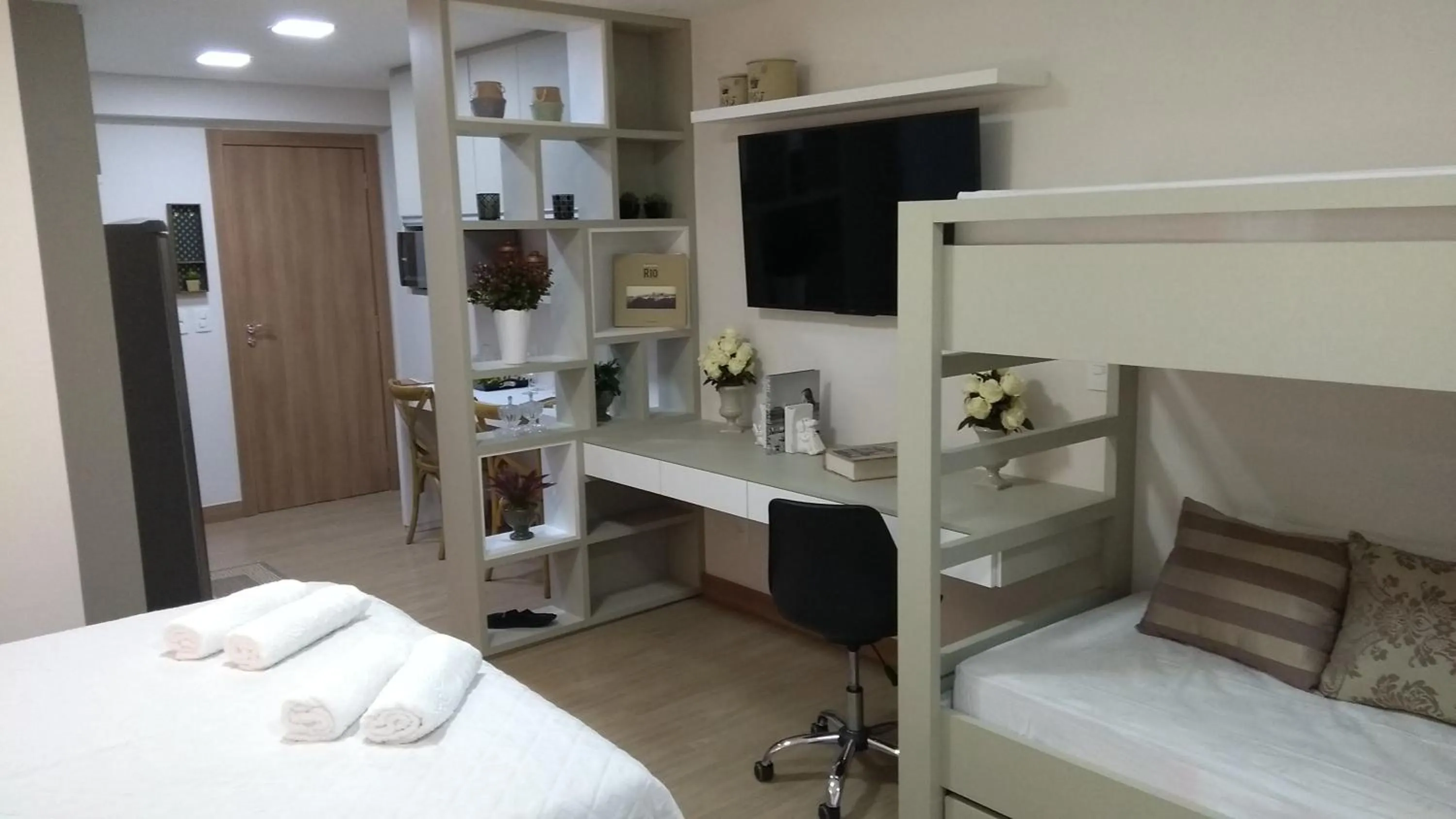 Bed in Loft Res Pedra Azul - hospedagem nas montanhas