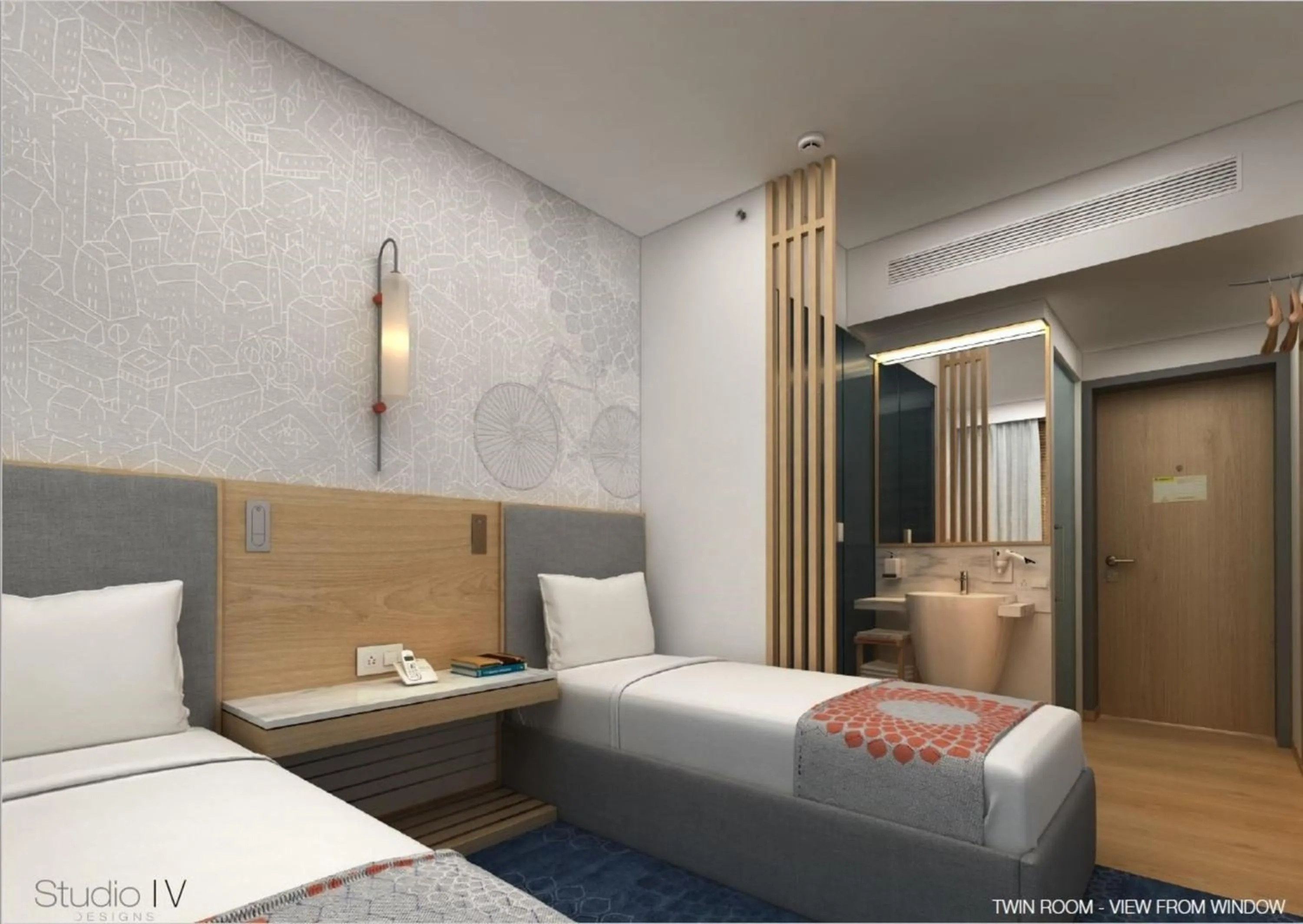 Photo of the whole room, Bed in Holiday Inn Express Bengaluru Whitefield ITPL by IHG