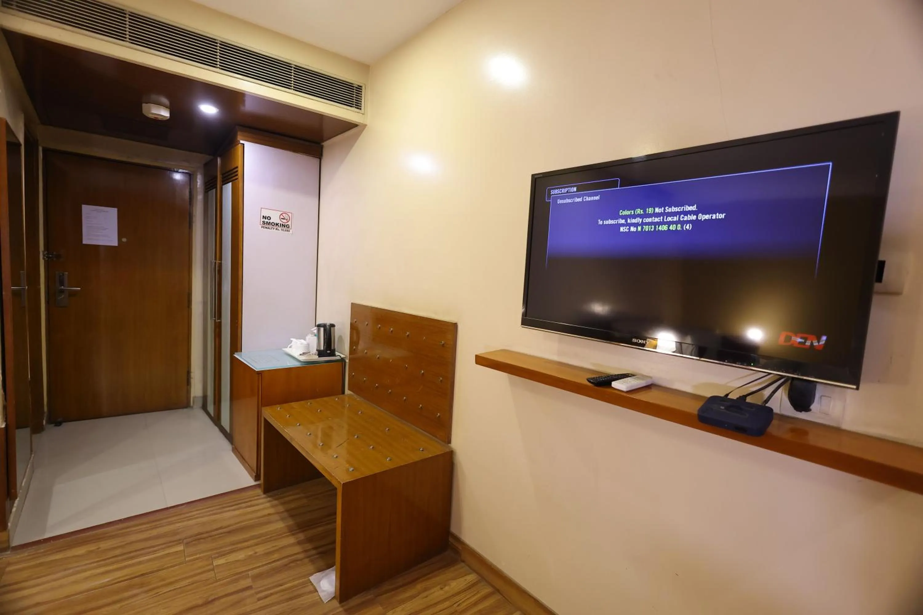 TV and multimedia in Airport Hotel Ramhan Palace Mahipalpur