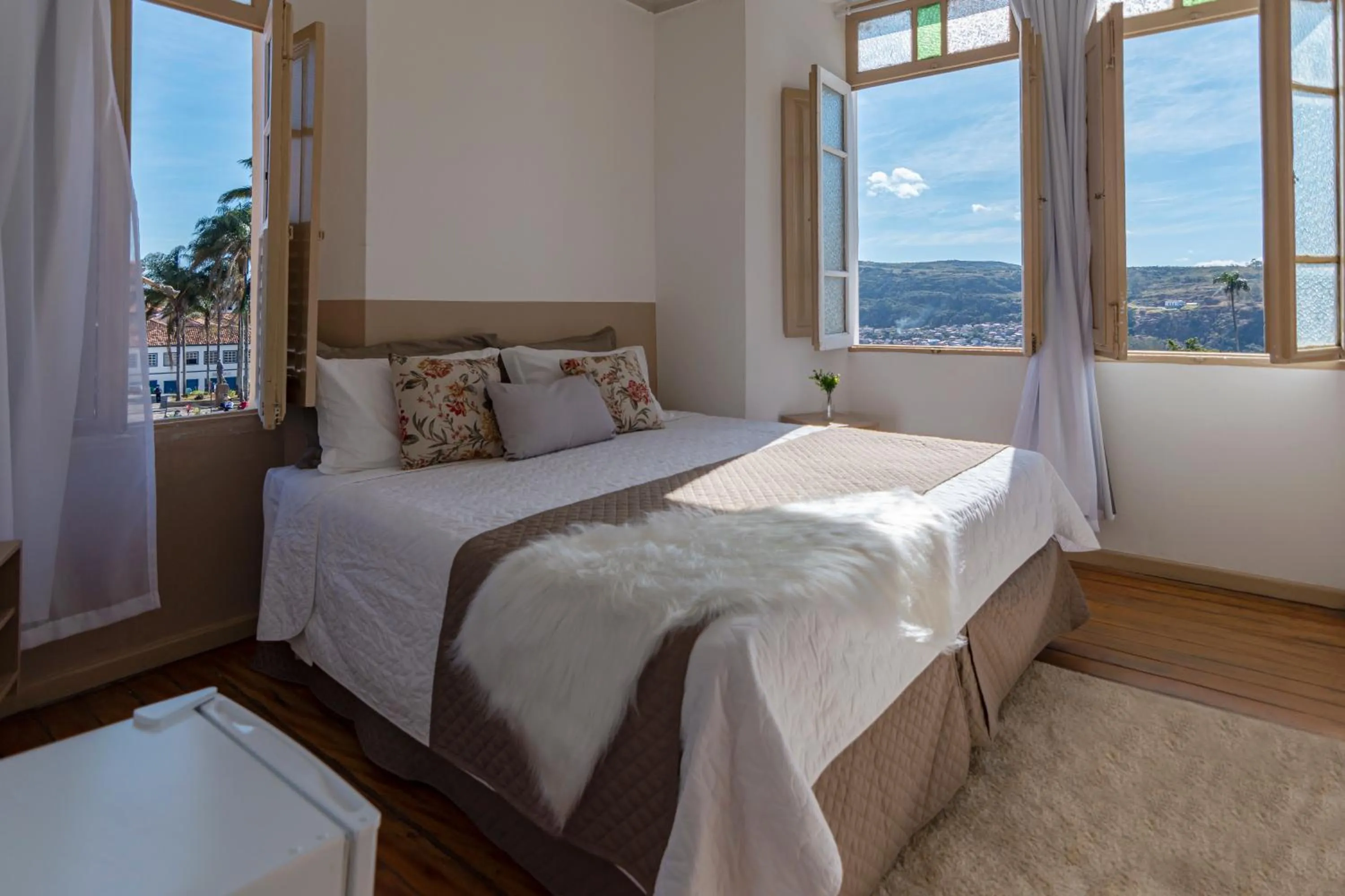 Bed in HOTEL CANTO DO CHAFARIZ