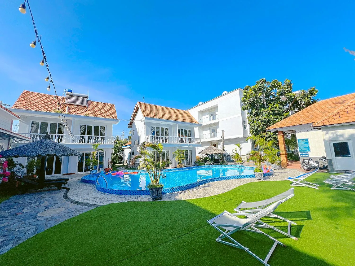 Pool view in Sand Beach Resort