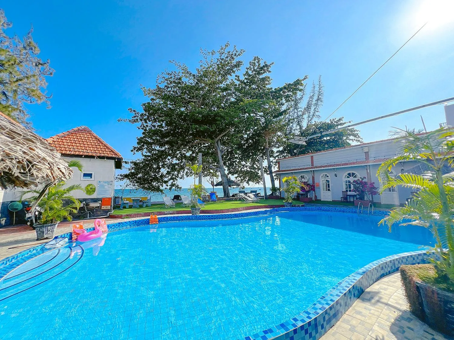 Pool view in Sand Beach Resort