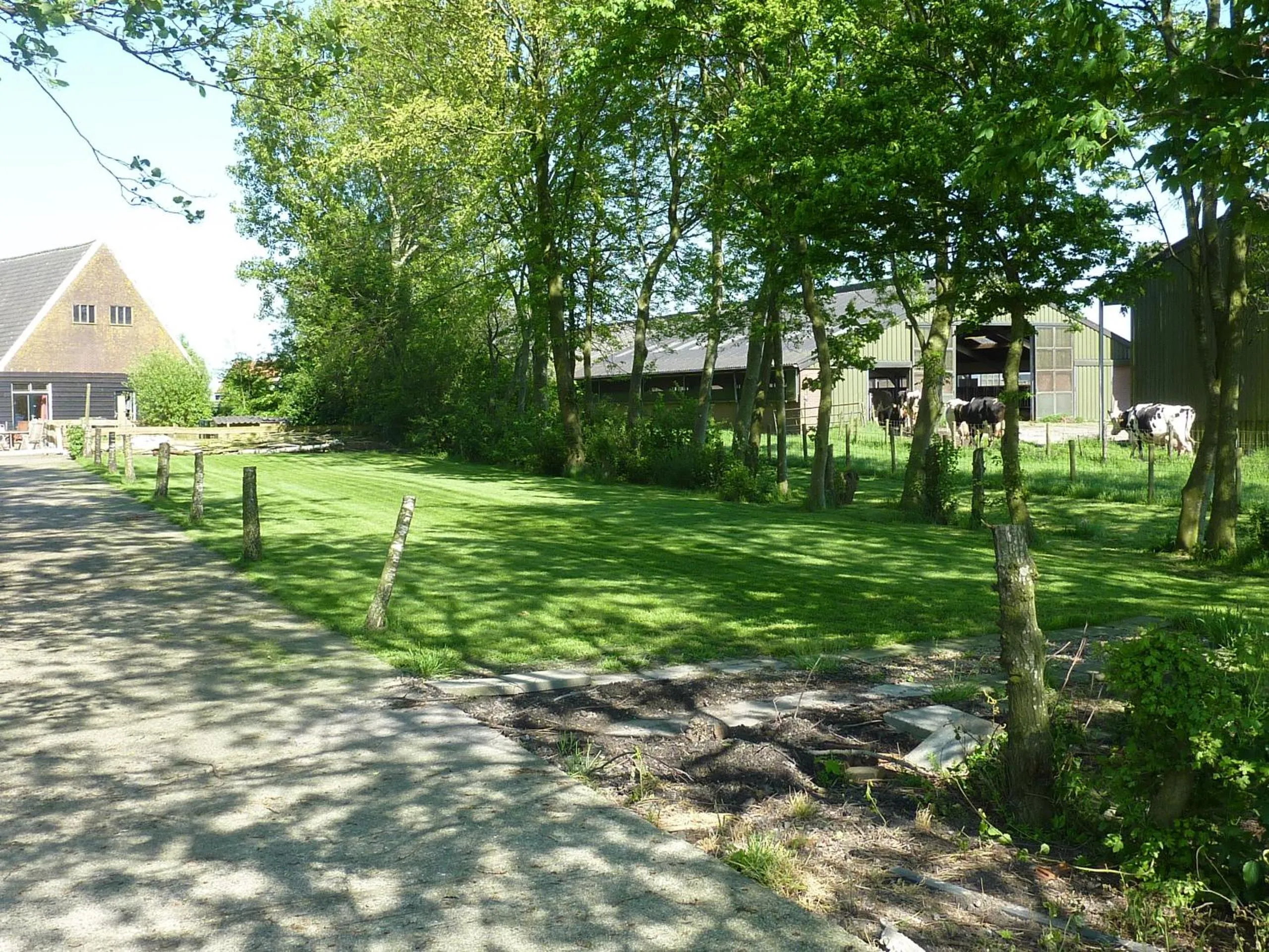 Garden in Bed & Breakfast De Koegang