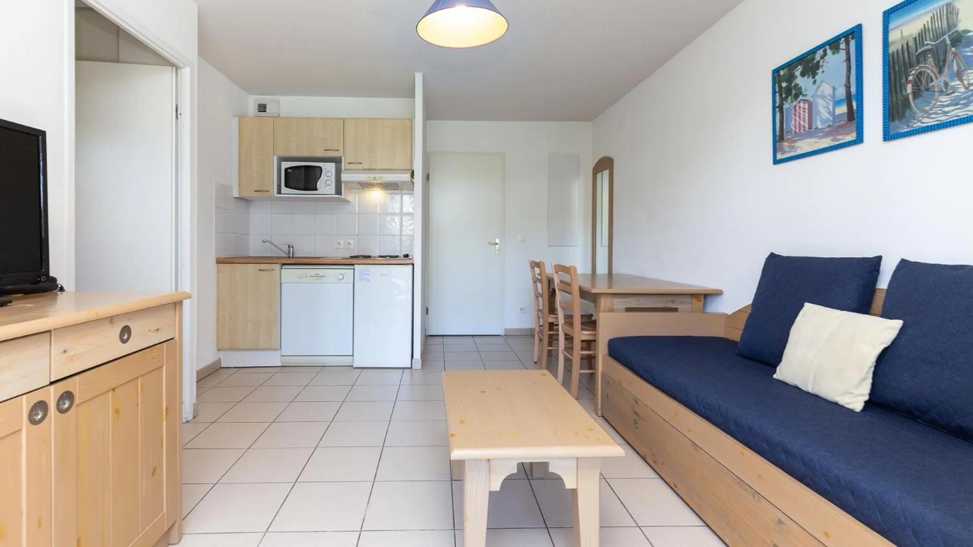 Kitchen or kitchenette in Vacancéole - L'Allée des Dunes - Ondres Plage