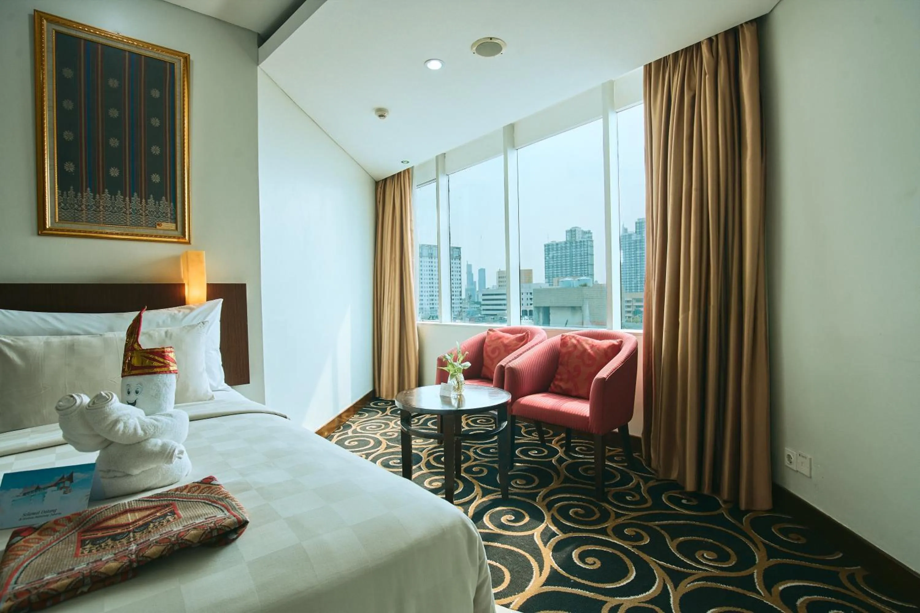 Bed in Hotel Balairung Jakarta