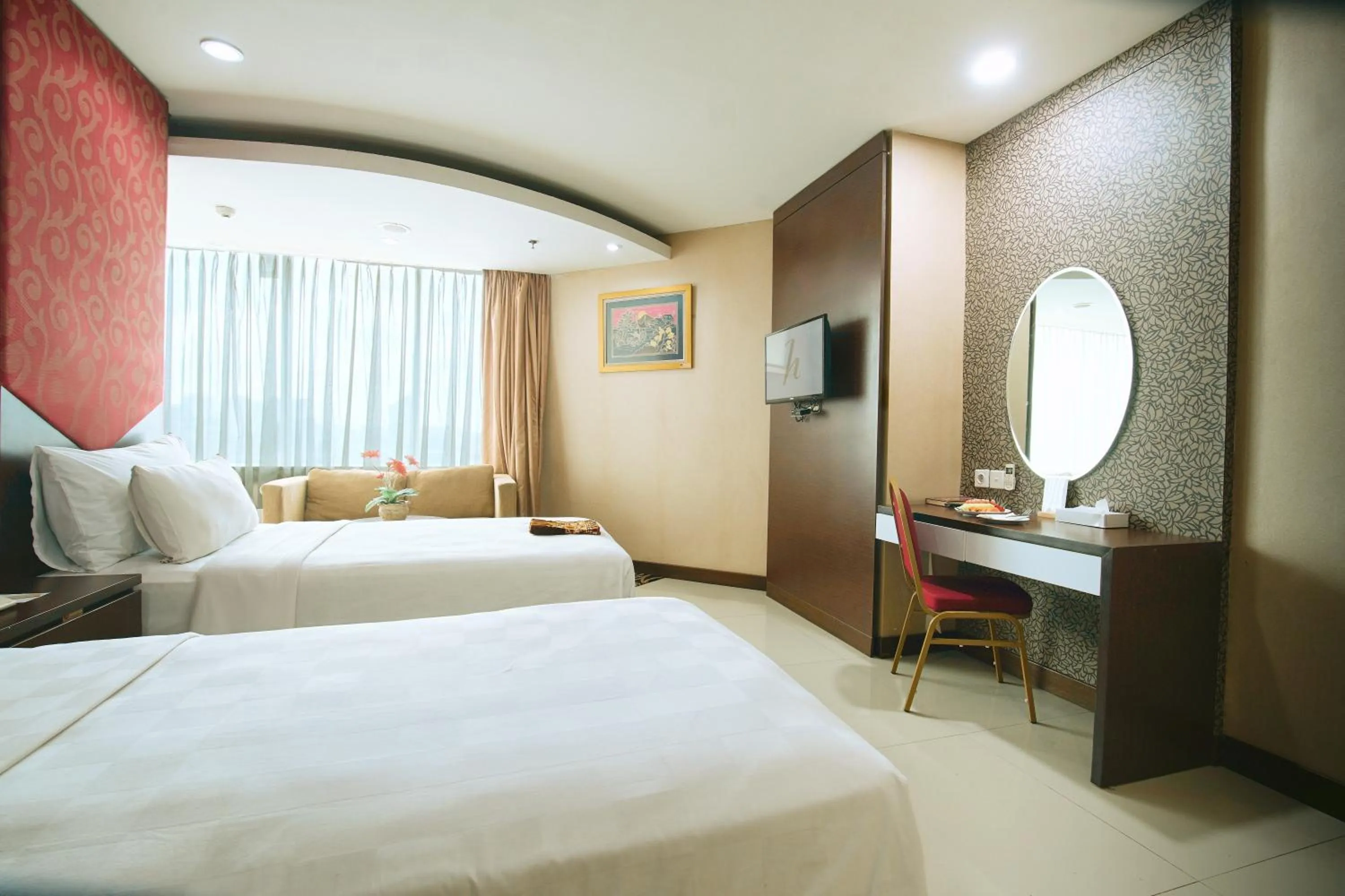 Bed in Hotel Balairung Jakarta