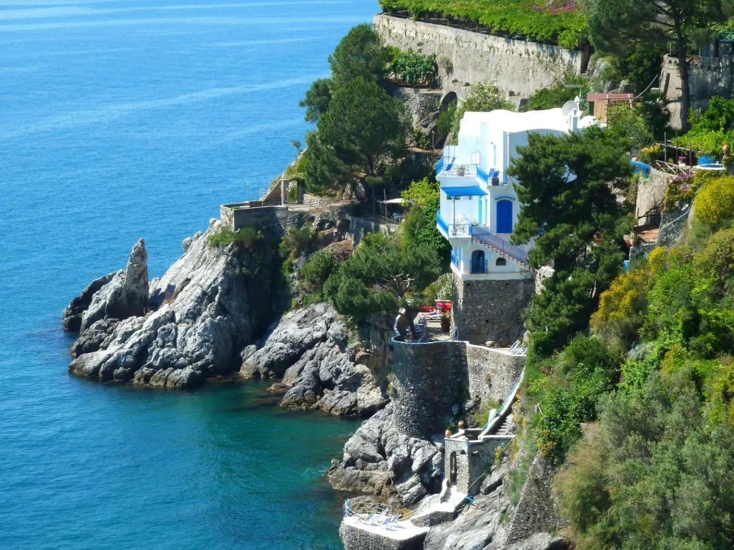 Property building in Hotel Villa San Michele